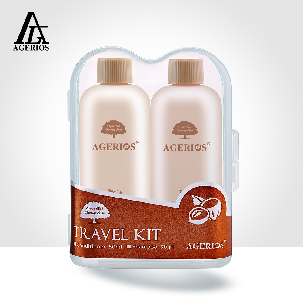 AGerios Argan Oil Shampoo And Conditioner Hair Care Kit 50ml