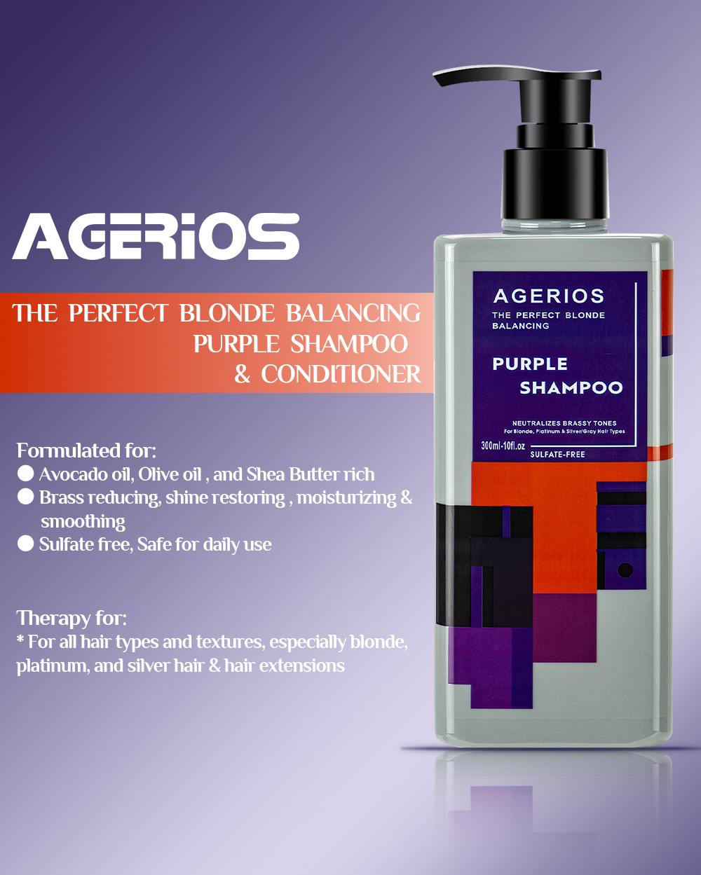 Purple Shampoo for Blond No Yellow