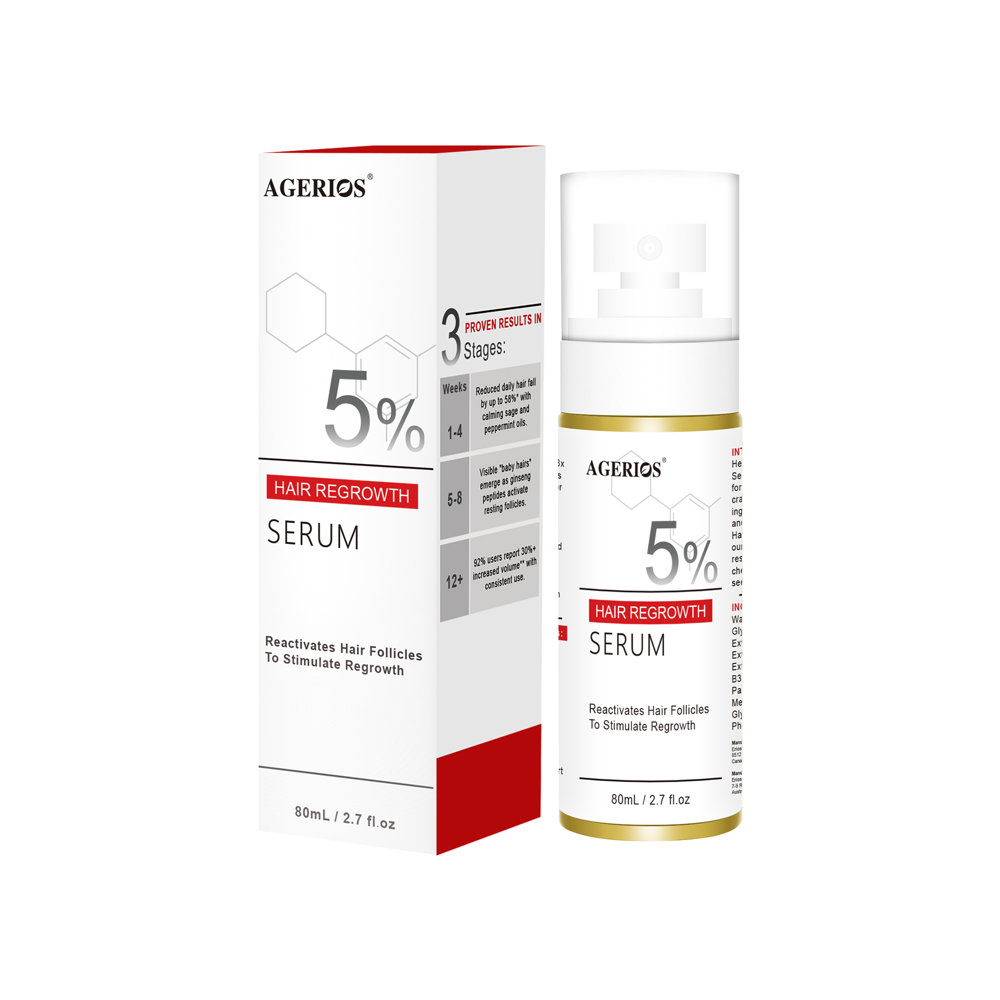 AGerios Plant Hair Growth Spray