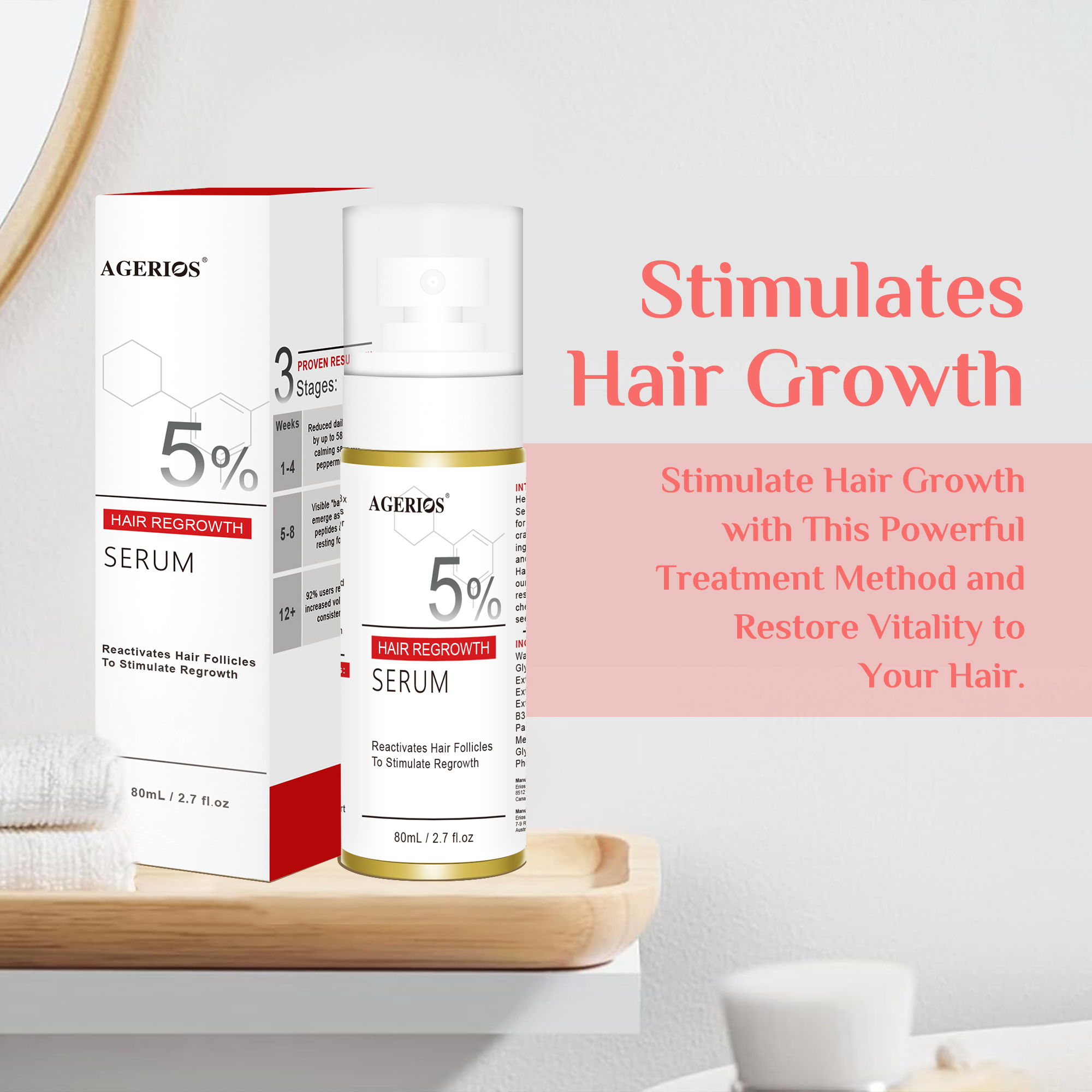 AGerios Plant Hair Growth Spray