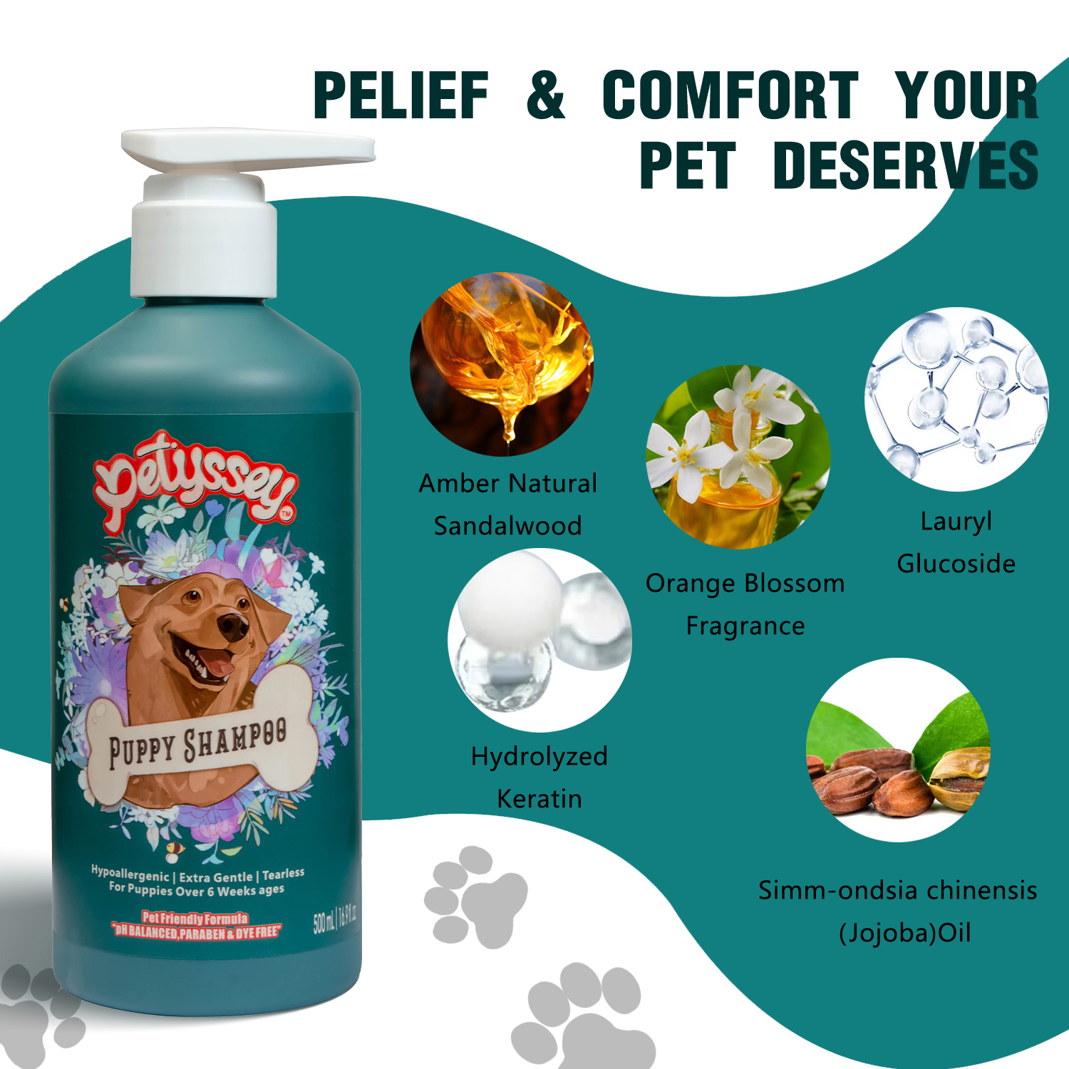 Petyssey Puppy Shampoo Sensitive Skin