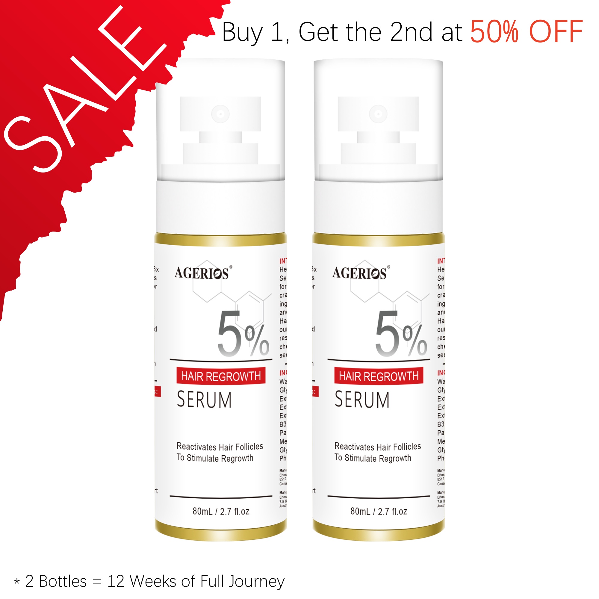 AGerios Hair Regrowth Serum