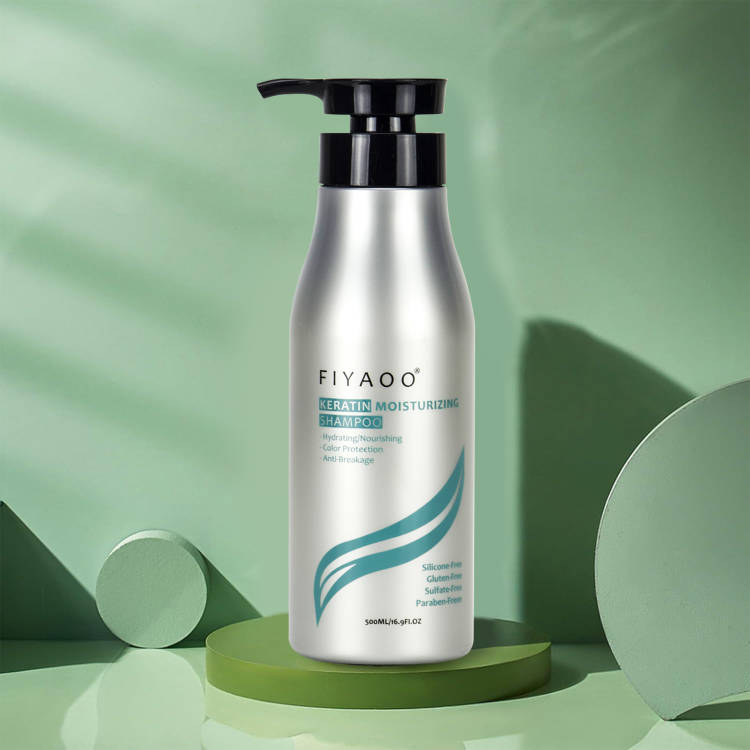  Fiyaoo Hyaluronic Acid Infused Keratin Shampoo