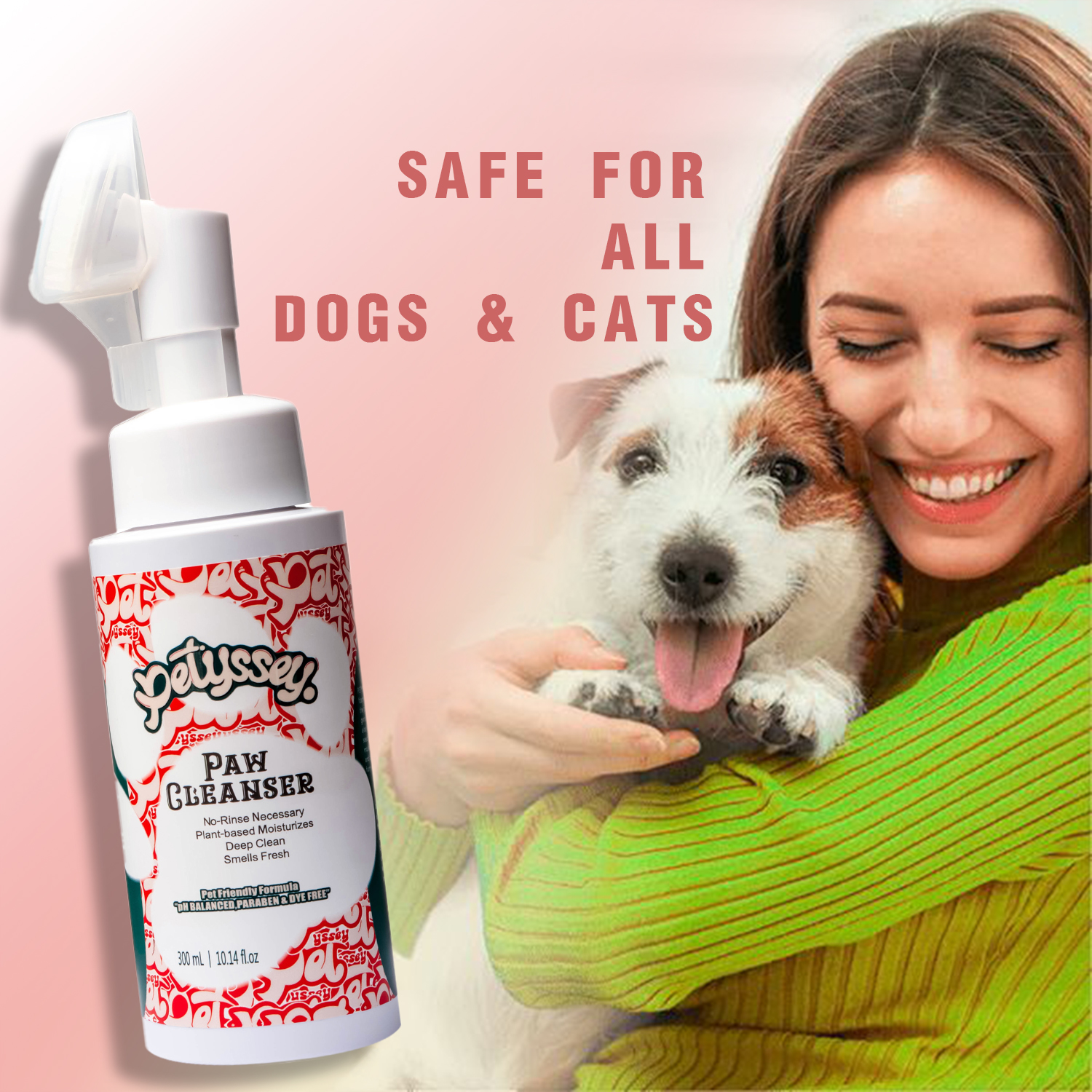  Free Wash Scrub Pet Paw Cleaner