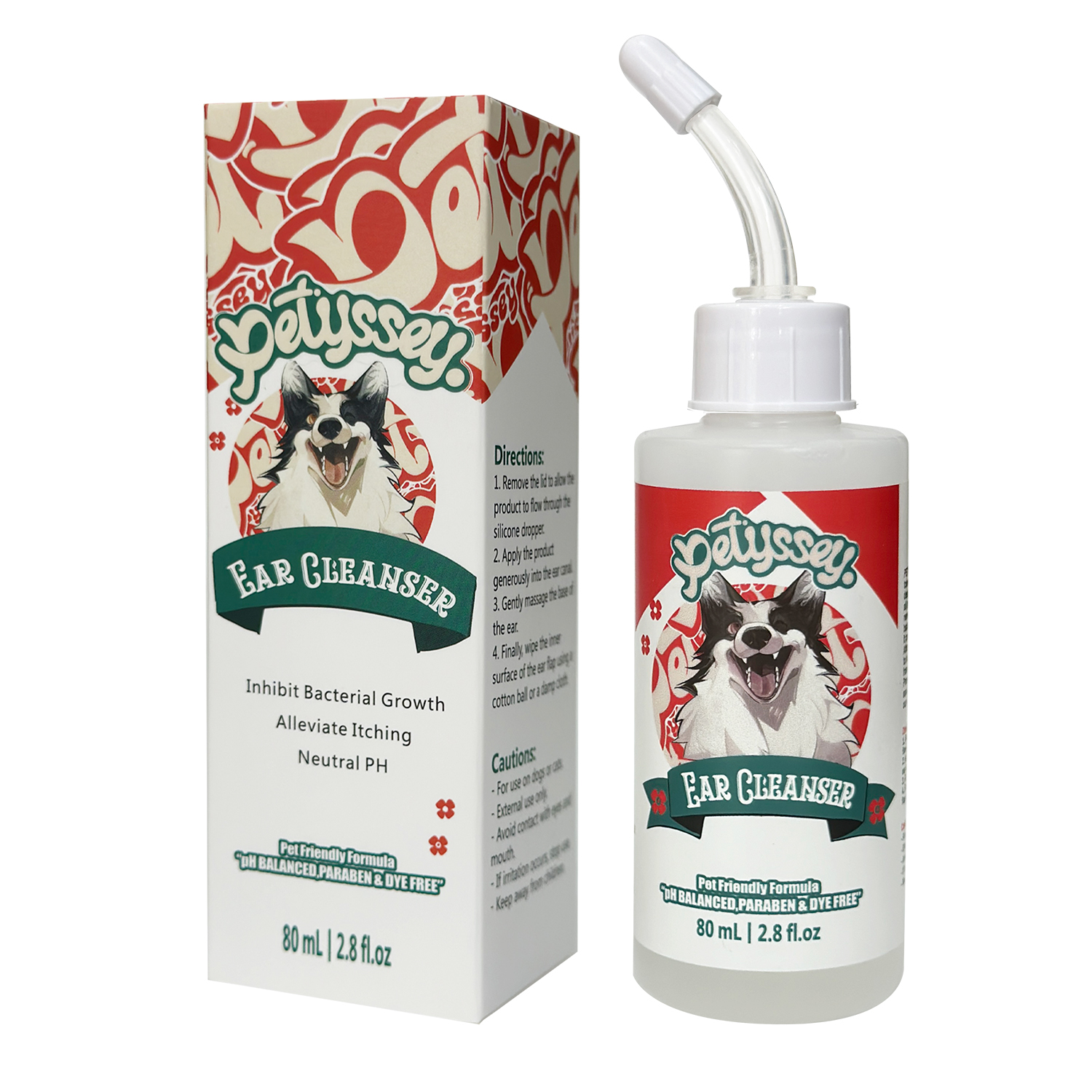  Sensive Ears Irritation Dog Ear Cleaner