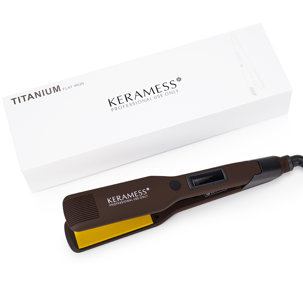  Hair Straightener Titanium Flat Iron 