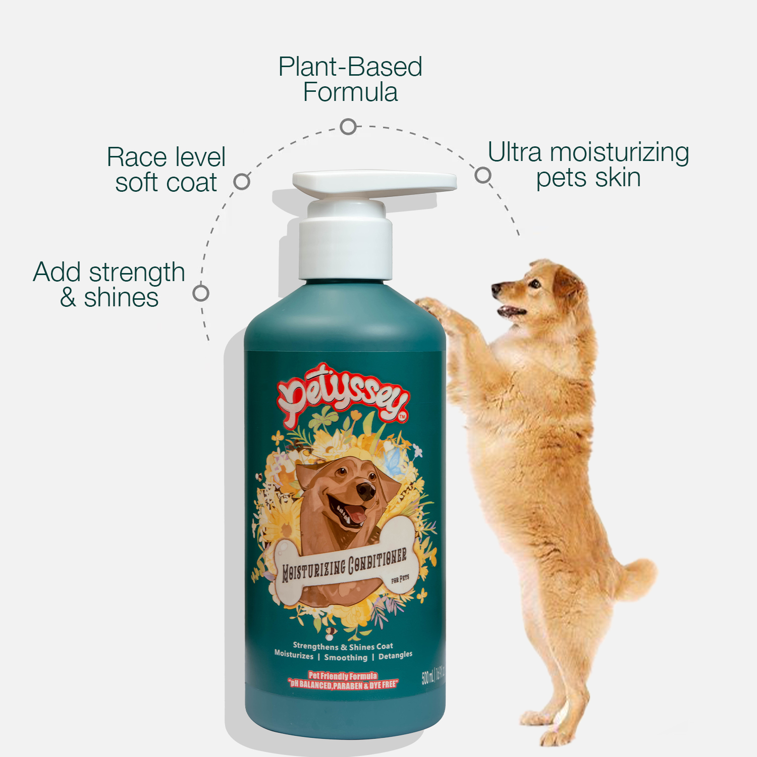  Hydrated Healthy Fragrance Dog Cat Conditioner
