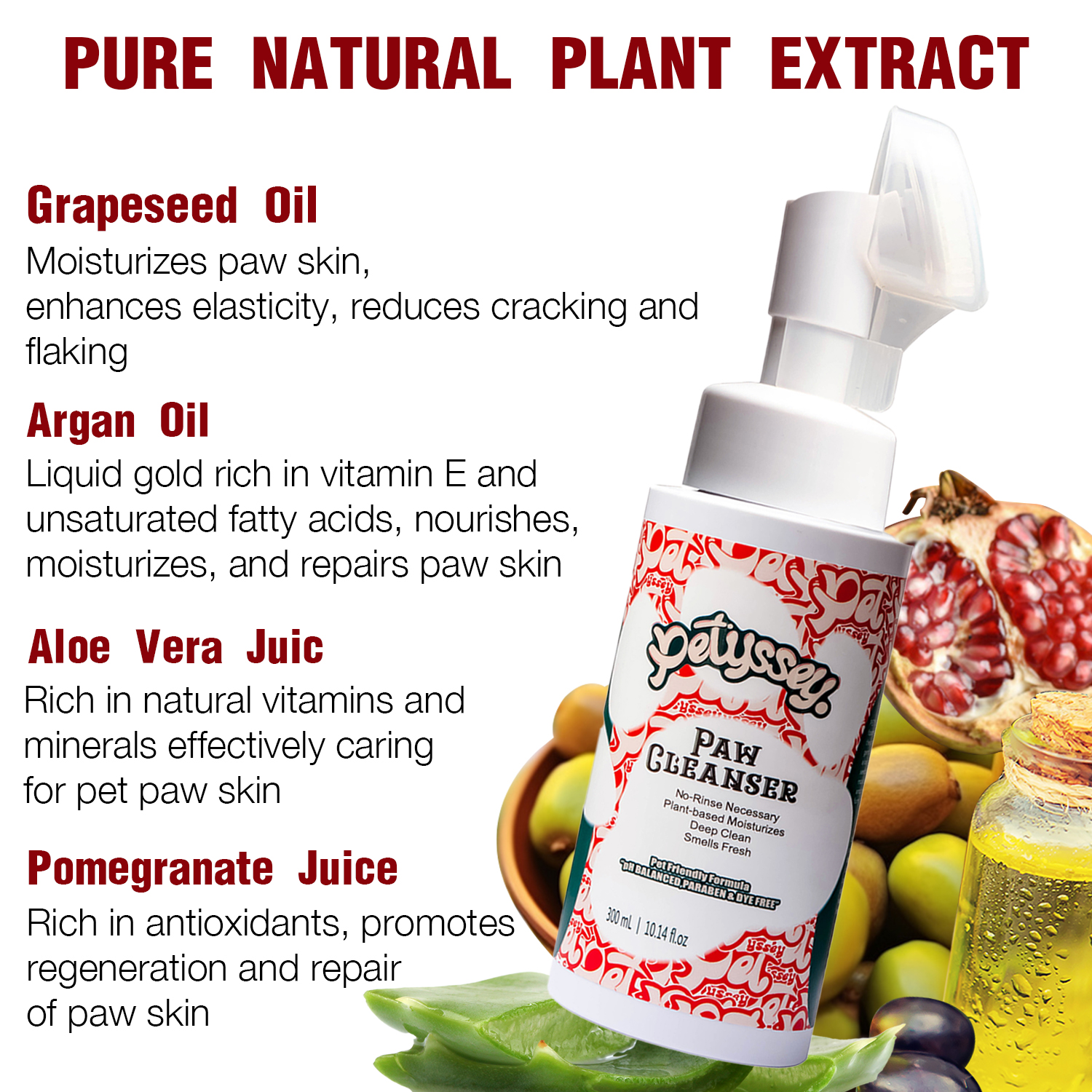  Free Wash Scrub Pet Paw Cleaner