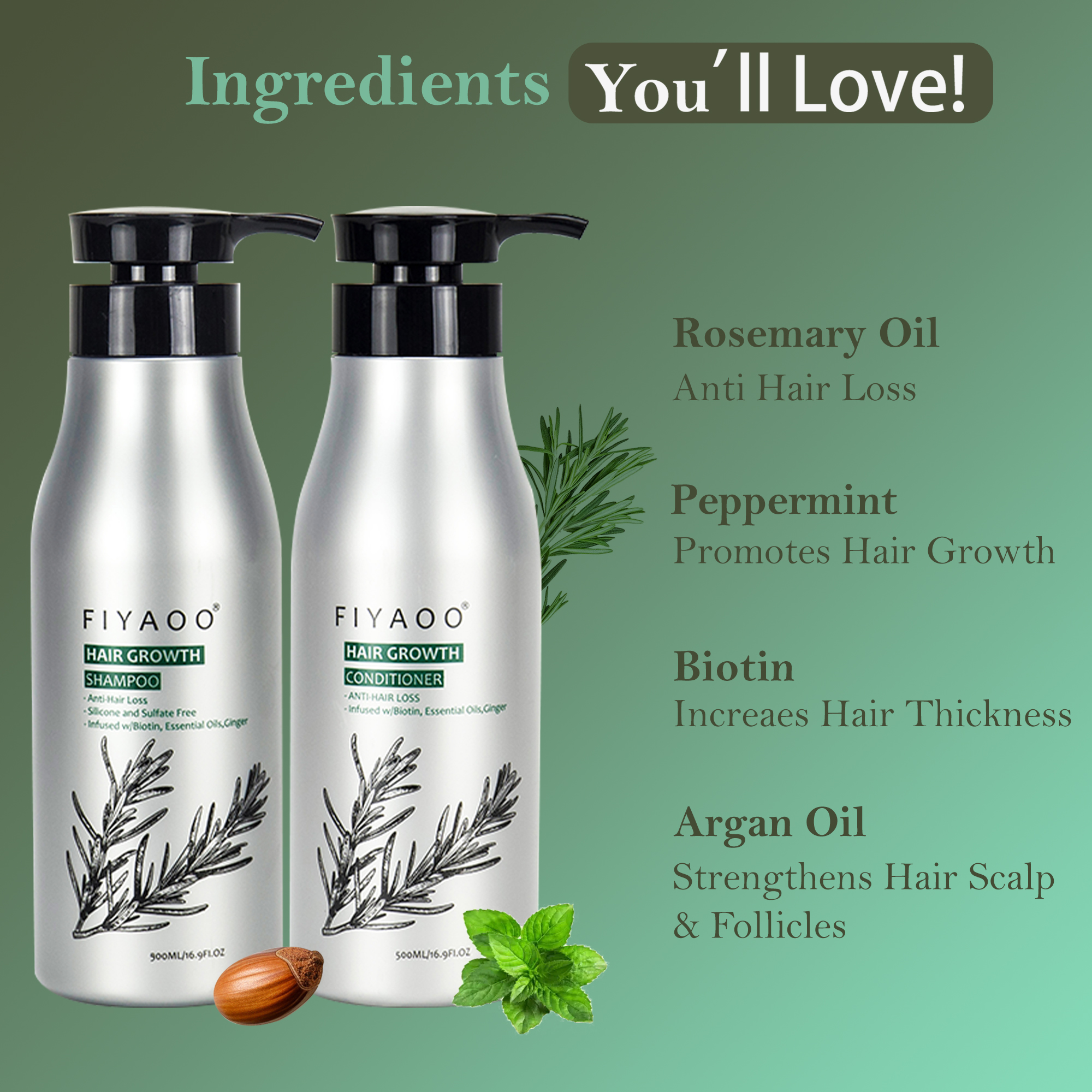 pH Balanced Ginger Formula Growth Conditioner