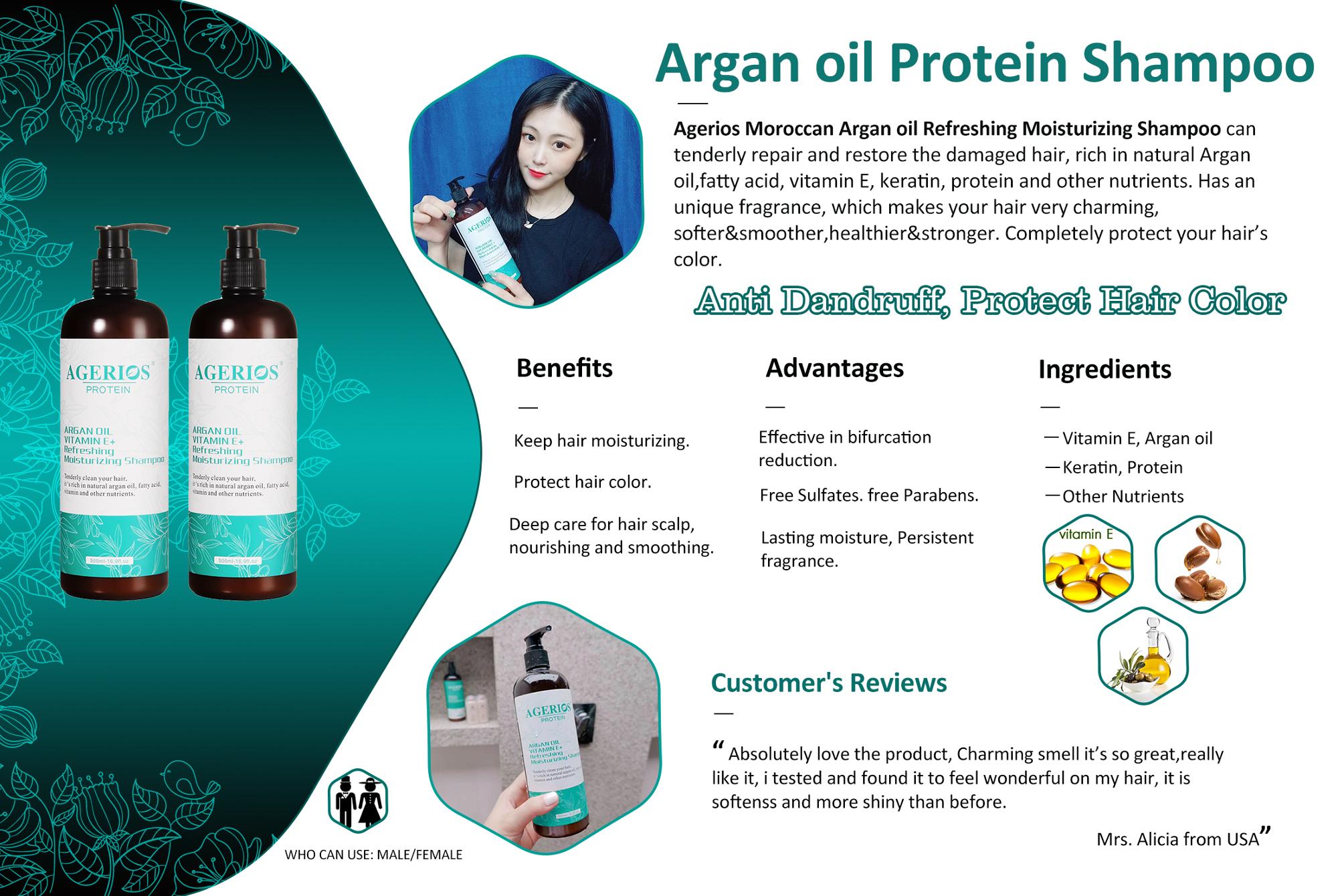  Organic Collagen Protein Hair Shampoo 