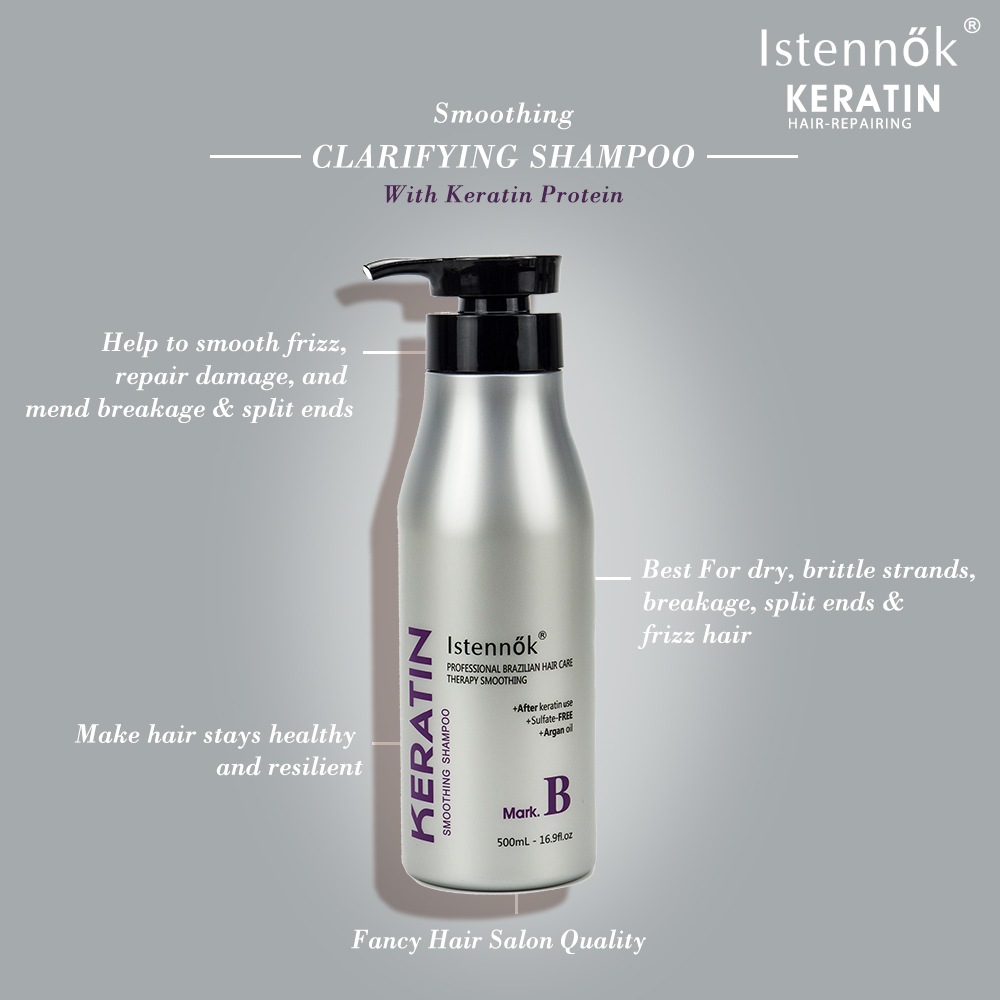 Istennook Keratin Smoothing Shampoo Mark B