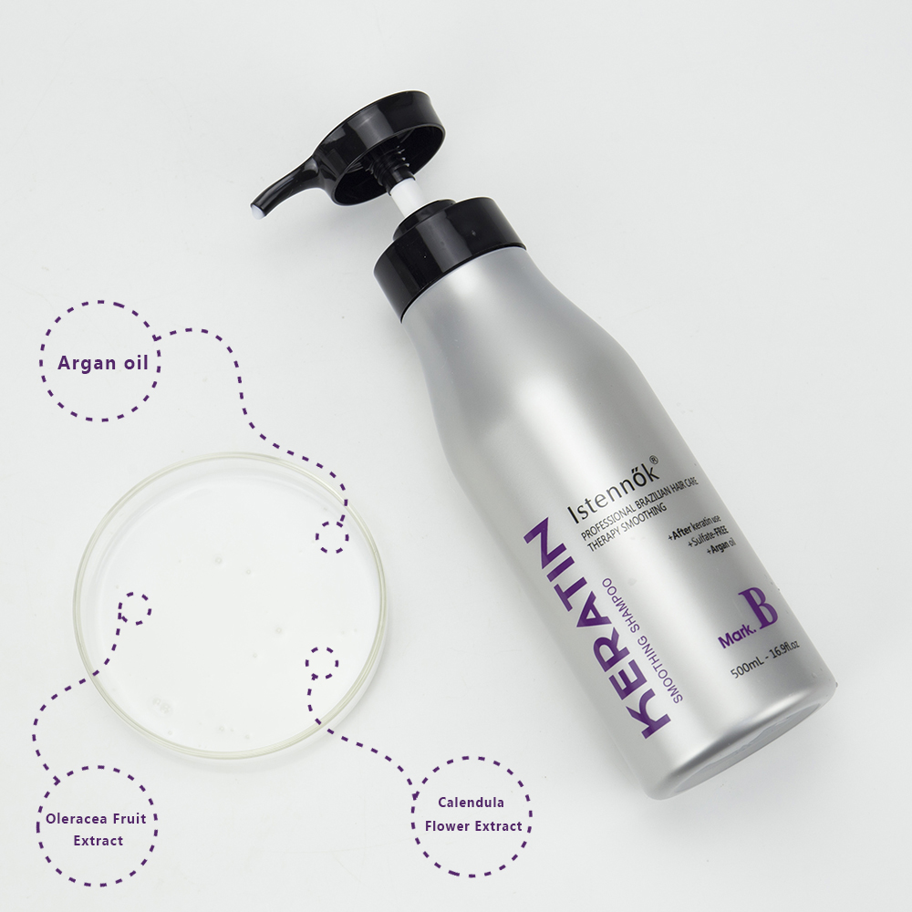 Istennook Keratin Smoothing Shampoo Mark B