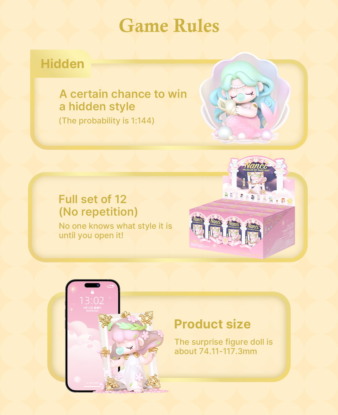 Rolife Surprise Figure Dolls- Nanci's Museum of Fantasy