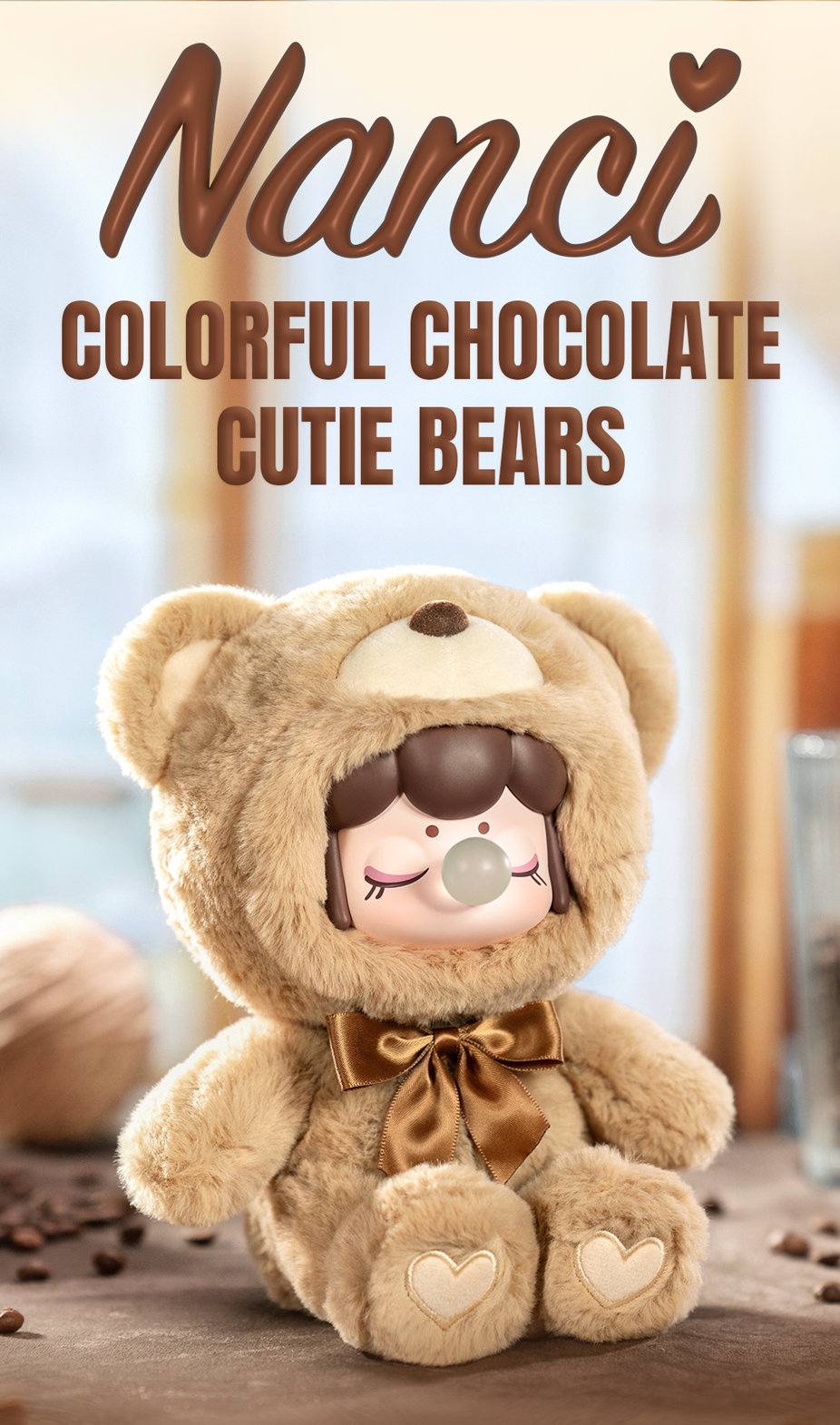 Rolife Surprise Plush Dolls - Nanci Colorful Chocolate Cutie Rolife Surprise Plush Dolls - Nanci Colorful Chocolate Cutie