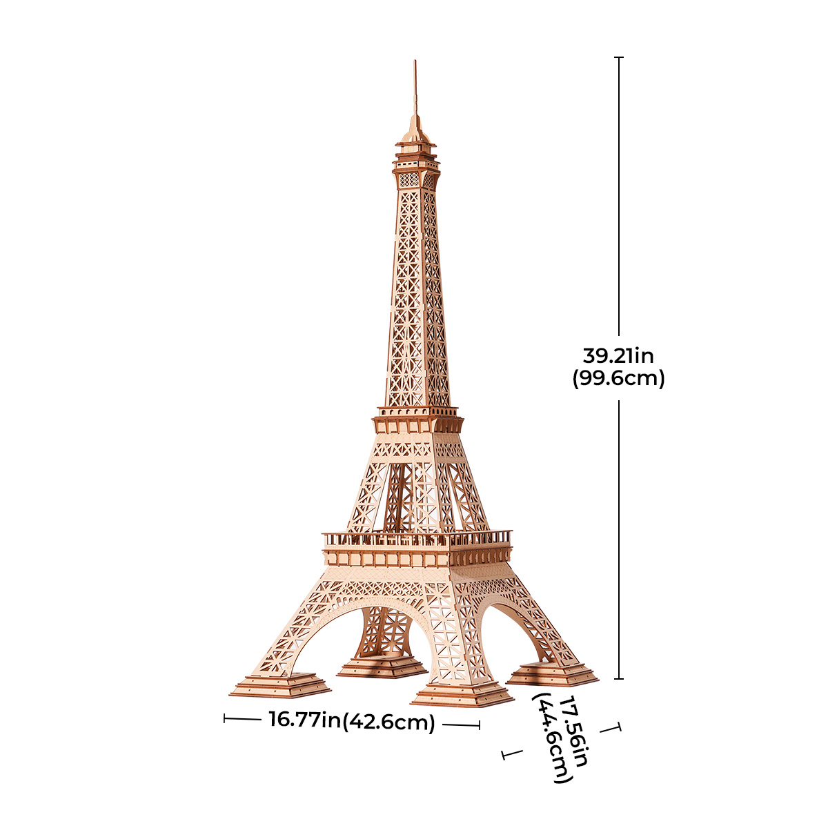 Rolife 3D Wooden Puzzle - Eiffel Tower Plus TGC02