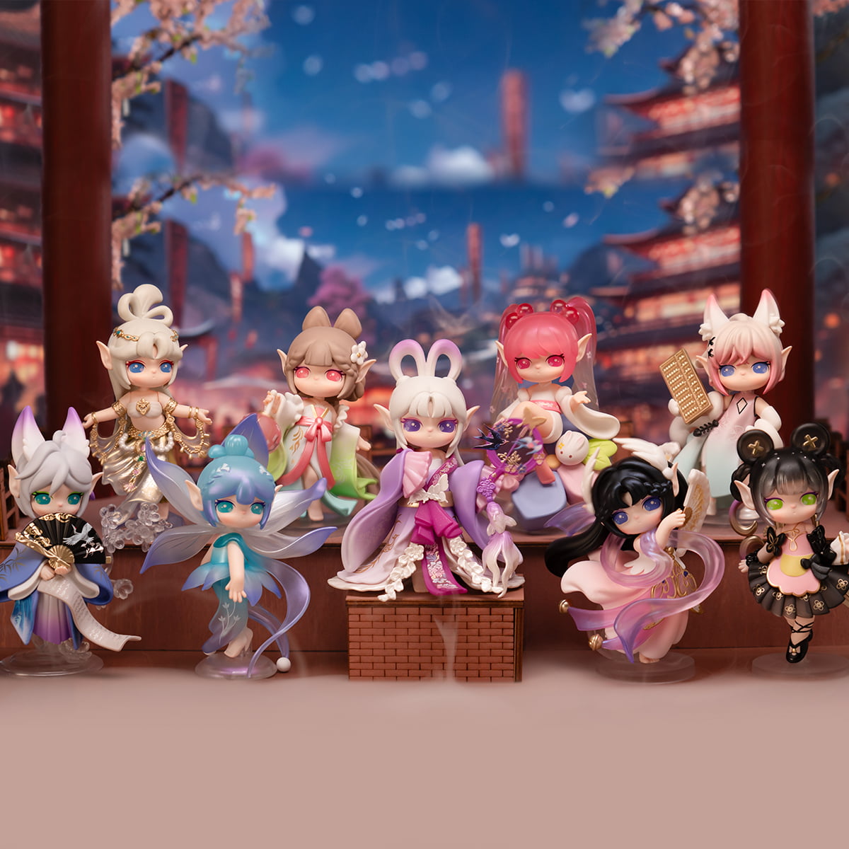 Rolife Surprise Figure Dolls-  Suri's Lingfeng Town SJXX
