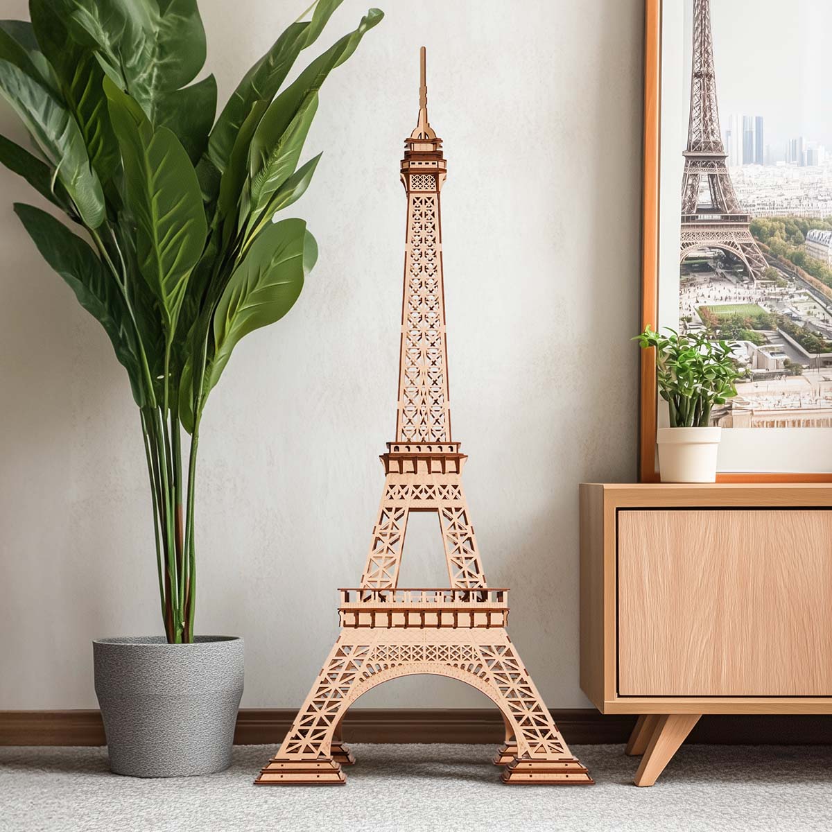 Rolife 3D Wooden Puzzle - Eiffel Tower Plus TGC02