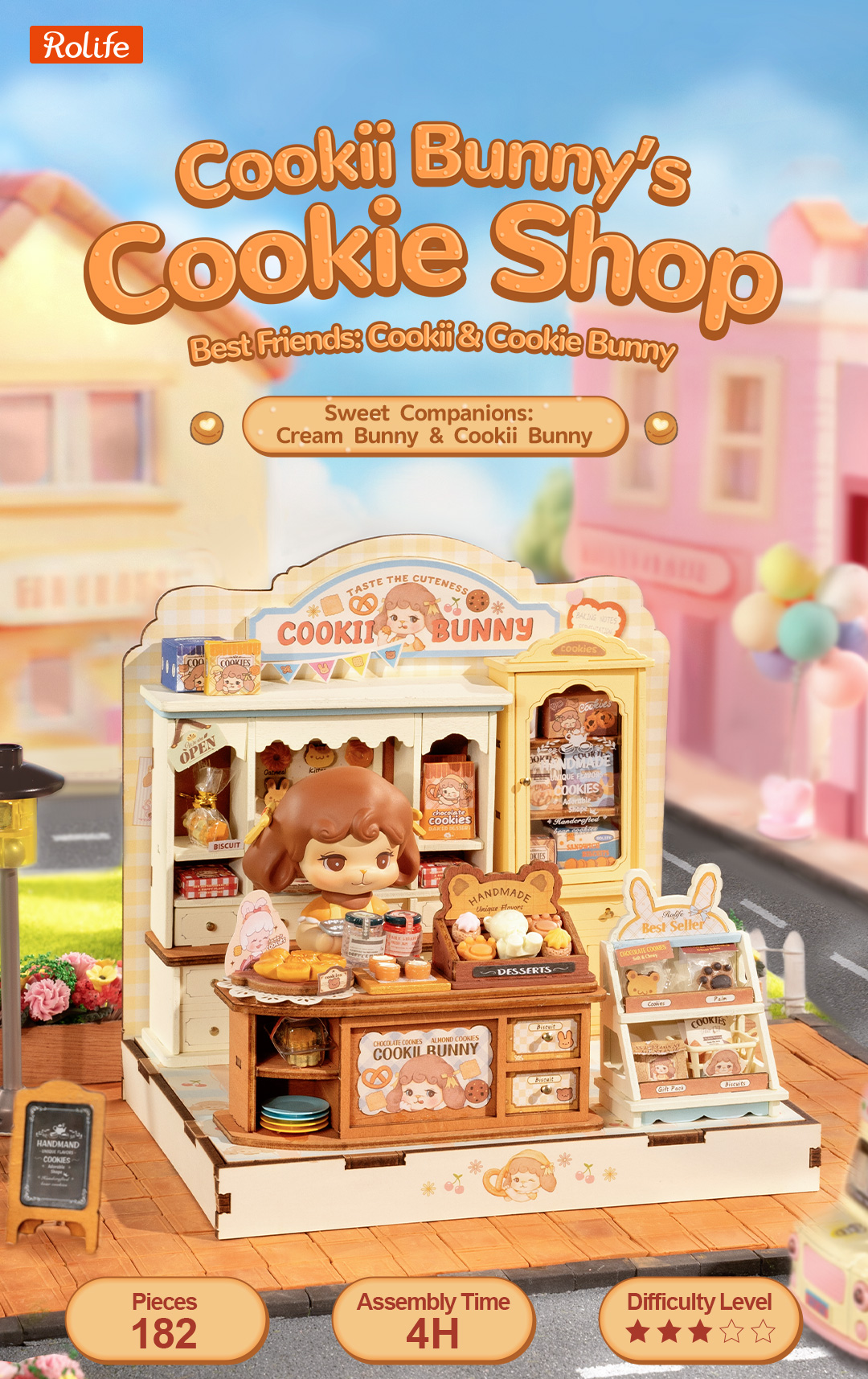 Yooki600% BABY BAKING HOUSE パン屋さん シークレット Yooki Baby Bakery 600% Series Plush Blind Box – WHOOPEA