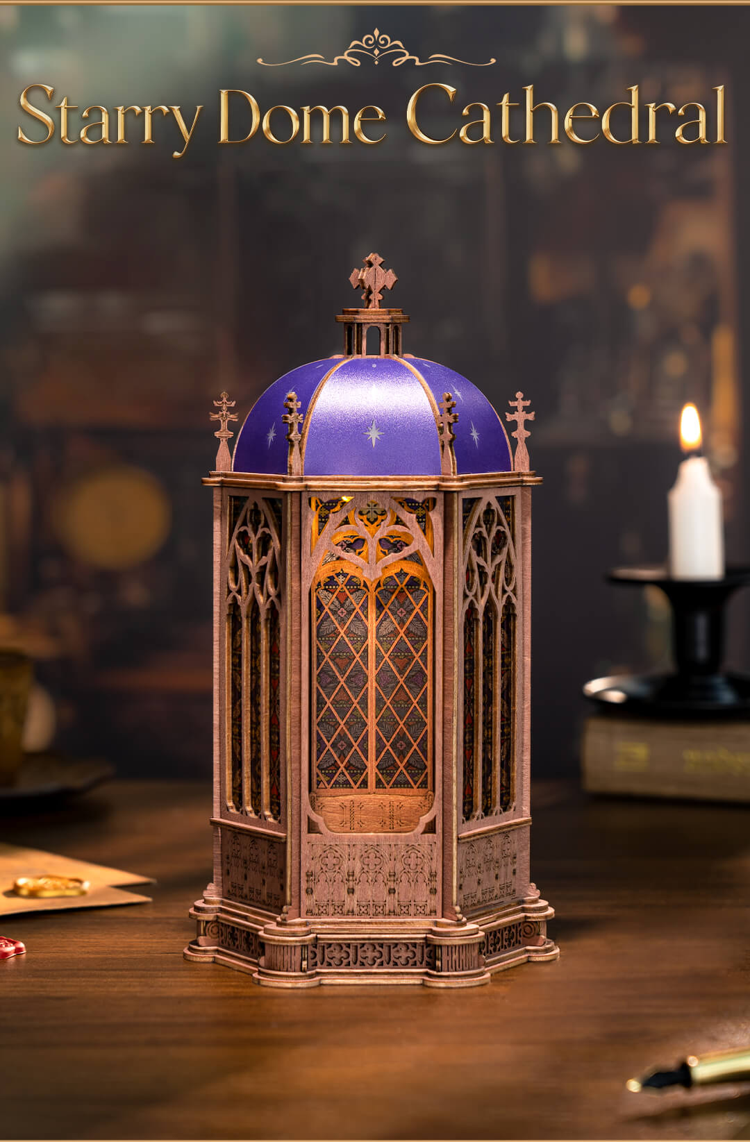 Rolife 3D Wooden Puzzle - Starry Dome Cathedral TGA02