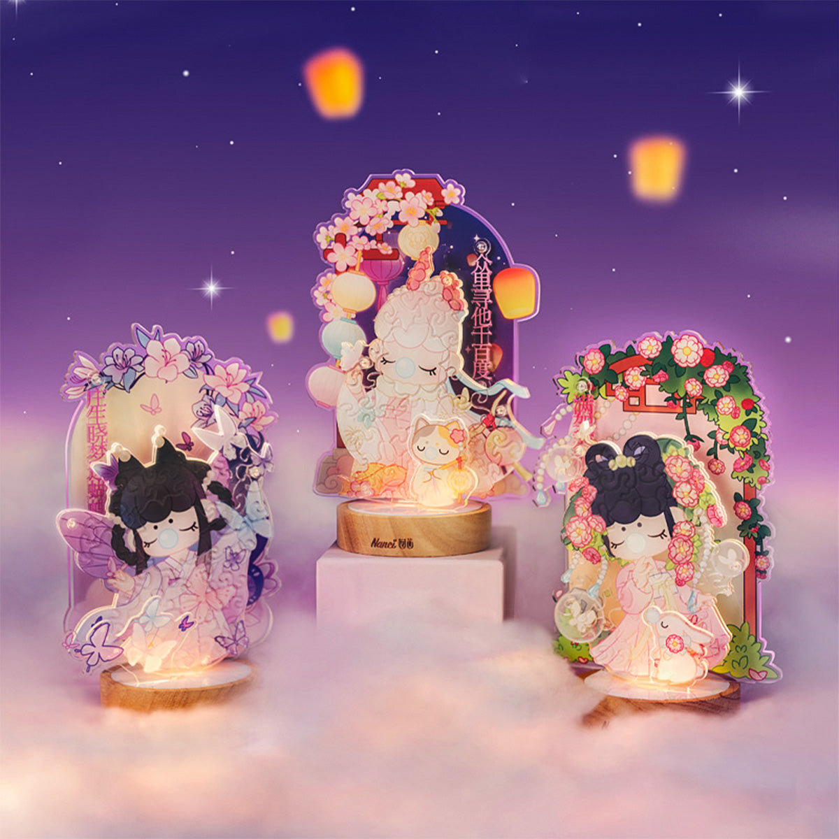 Rolife Acrylic Puzzle Night Light - Butterfly Lingering PTY001