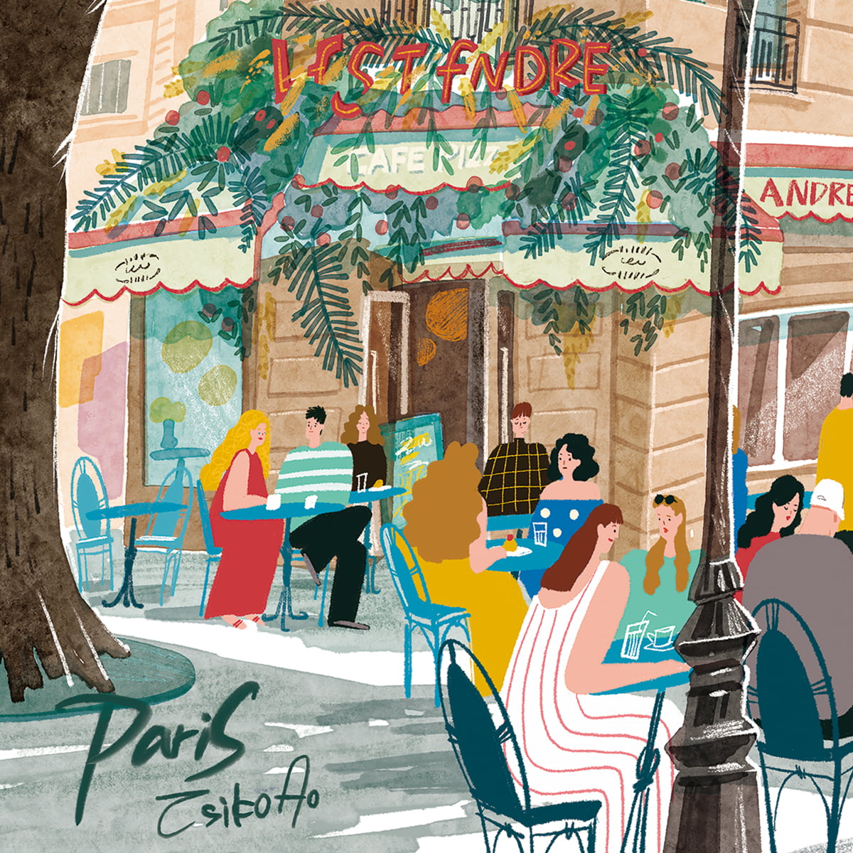 Rolife 1000 Piece Jigsaw Puzzle - Leisure in Paris PT004