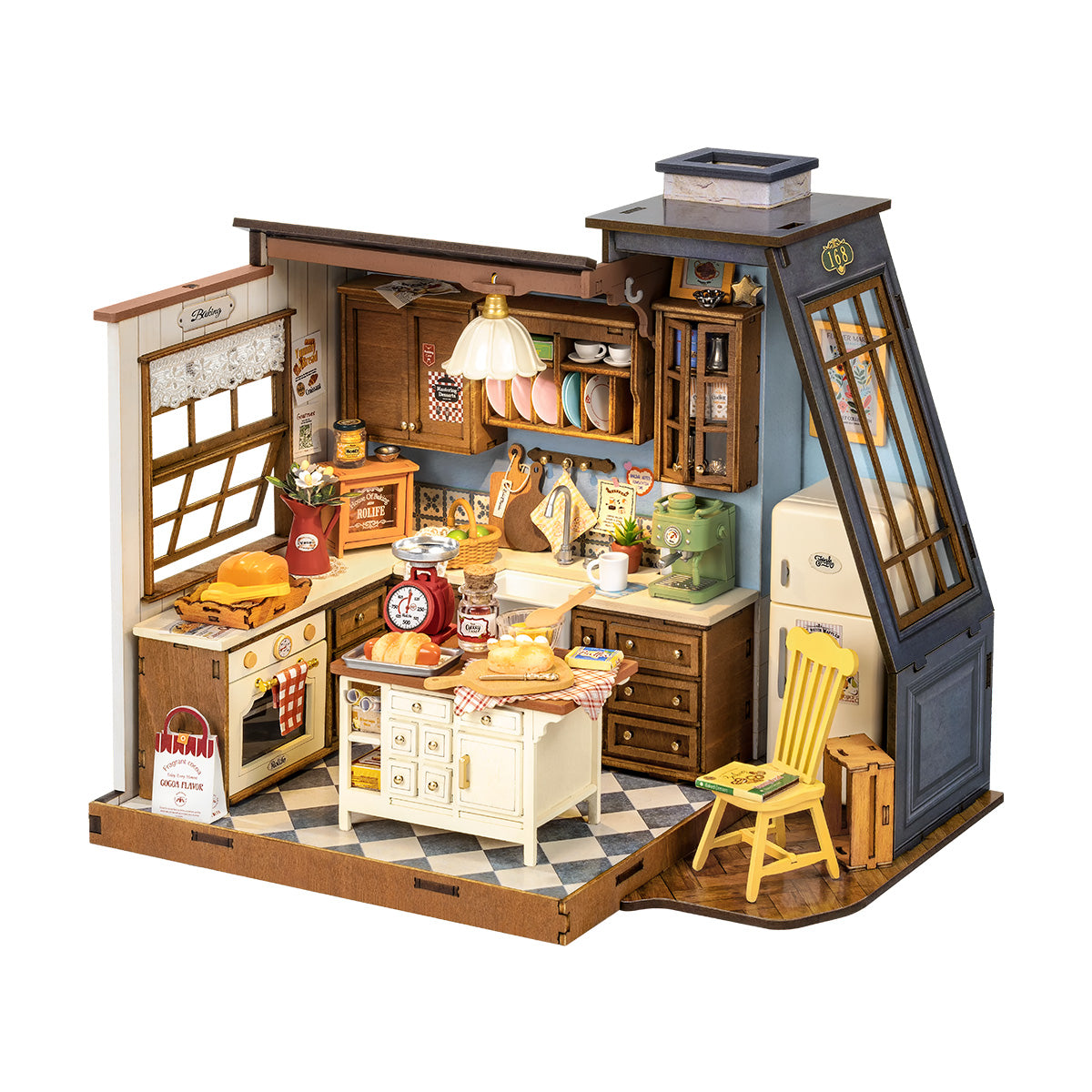 Rolife Baking Kitchen DIY Miniature House DG172