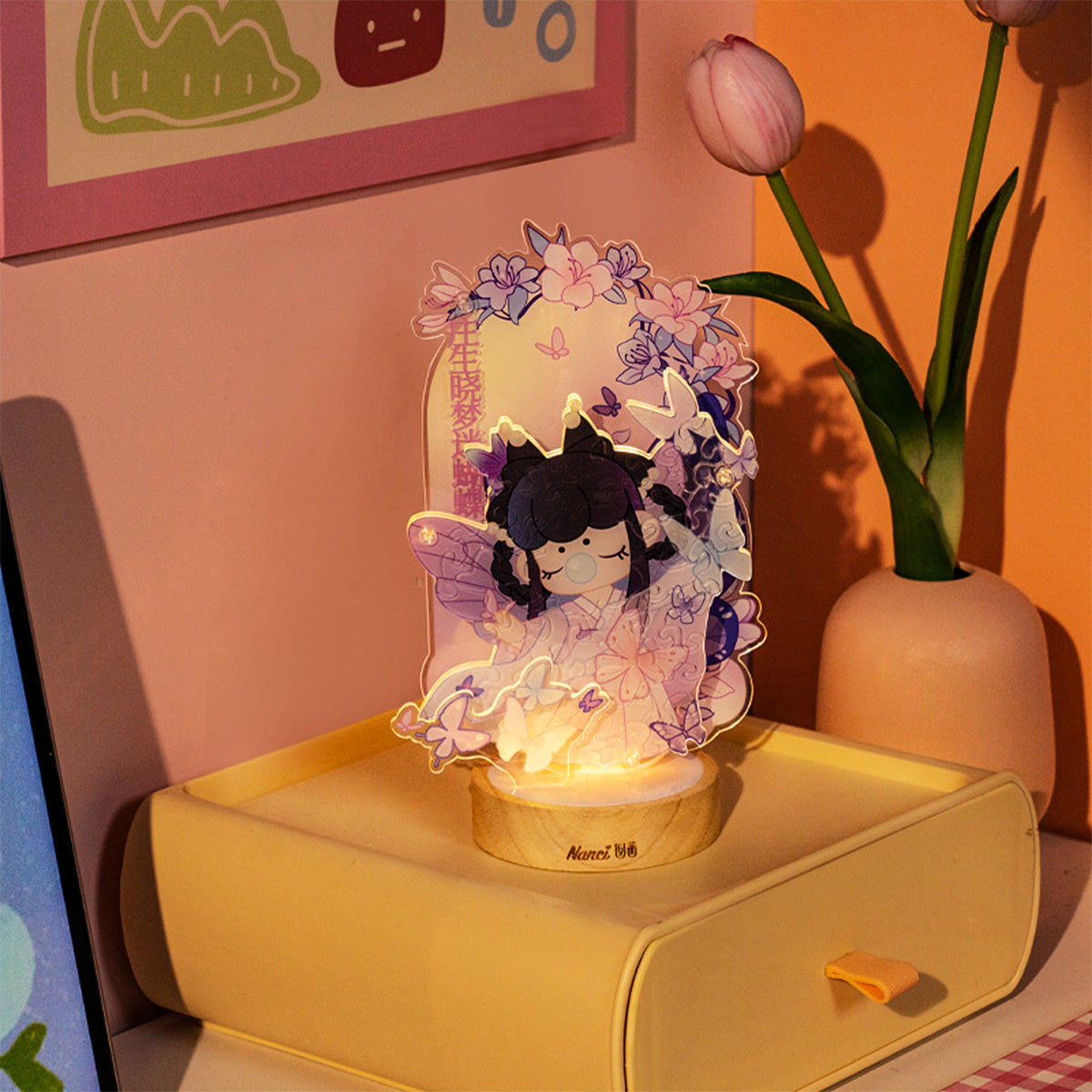 Rolife  Acrylic Puzzle Night Light - Lantern Festival  PTY003