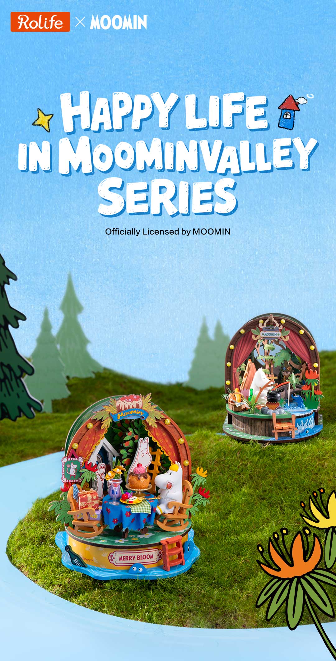 Happy Life in Moominvalley Series product detail image