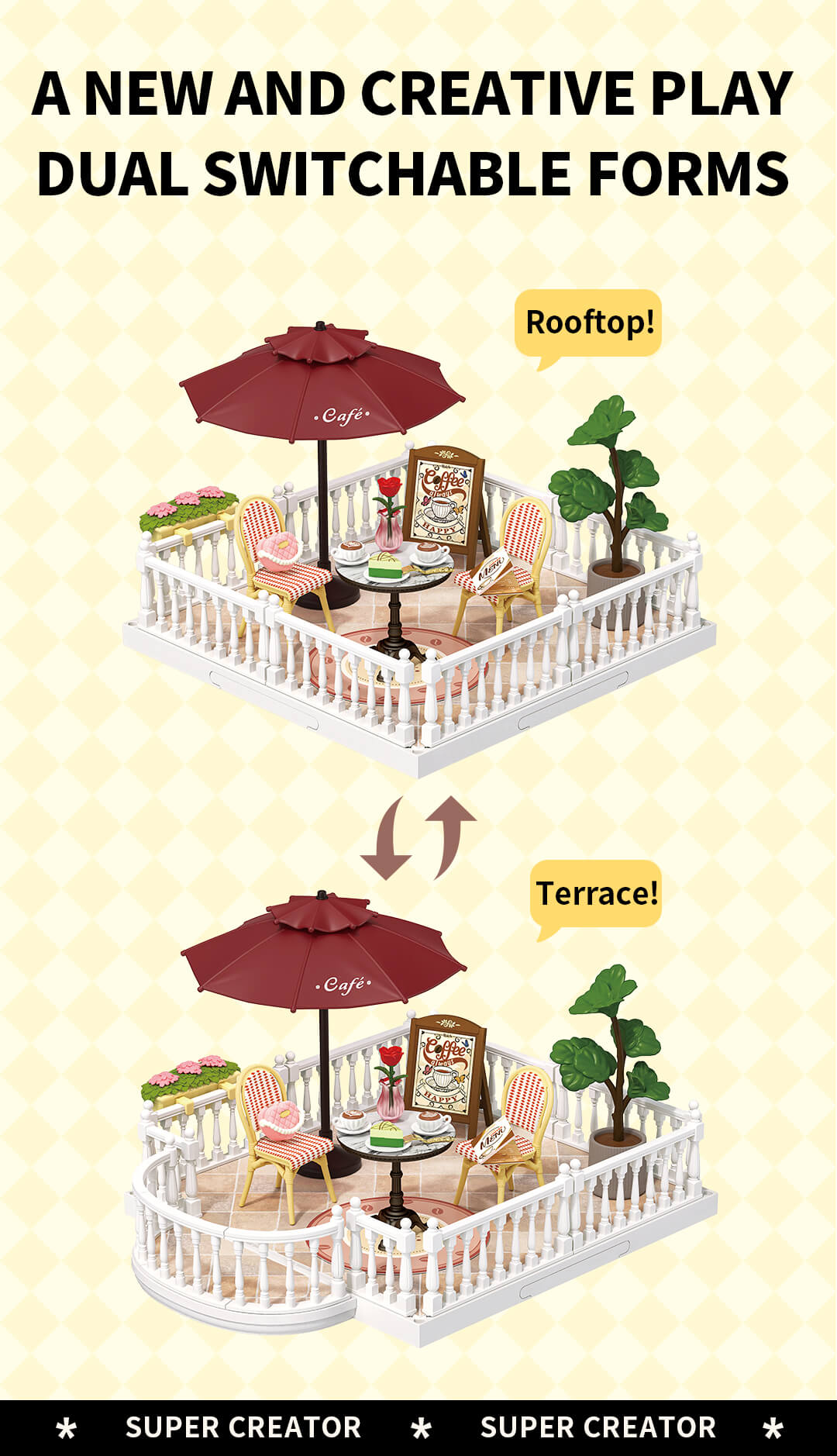Rolife Super Creator Extension Pack - Terrace – Rolife