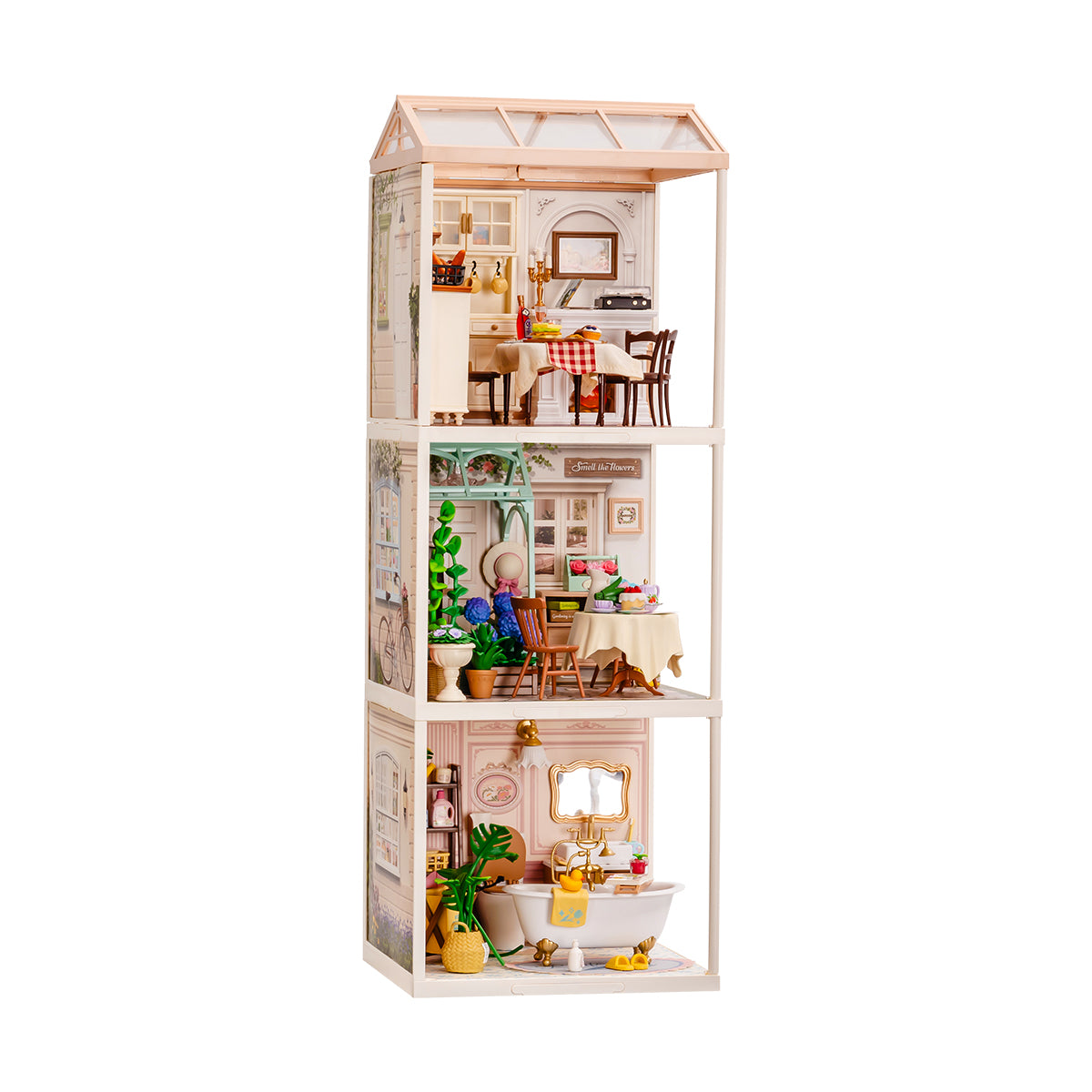 Rolife Super Creator Miniature House 3 in 1 | Shape