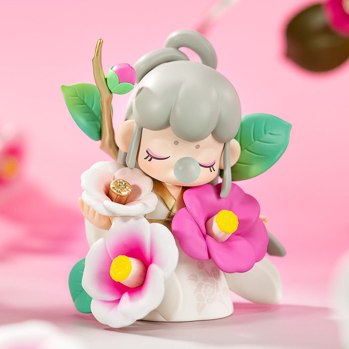 NANCI ナンシー FLOWER 花の物語　シークレット　ゲッカビジン Rolife Nanci'sNanci's Flower Stories Surprise Figure Dolls