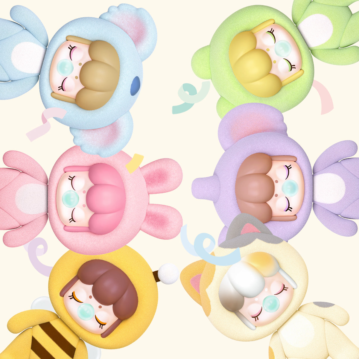 Rolife Surprise Figure Dolls- BabyNanci Fluffy Party NCXX