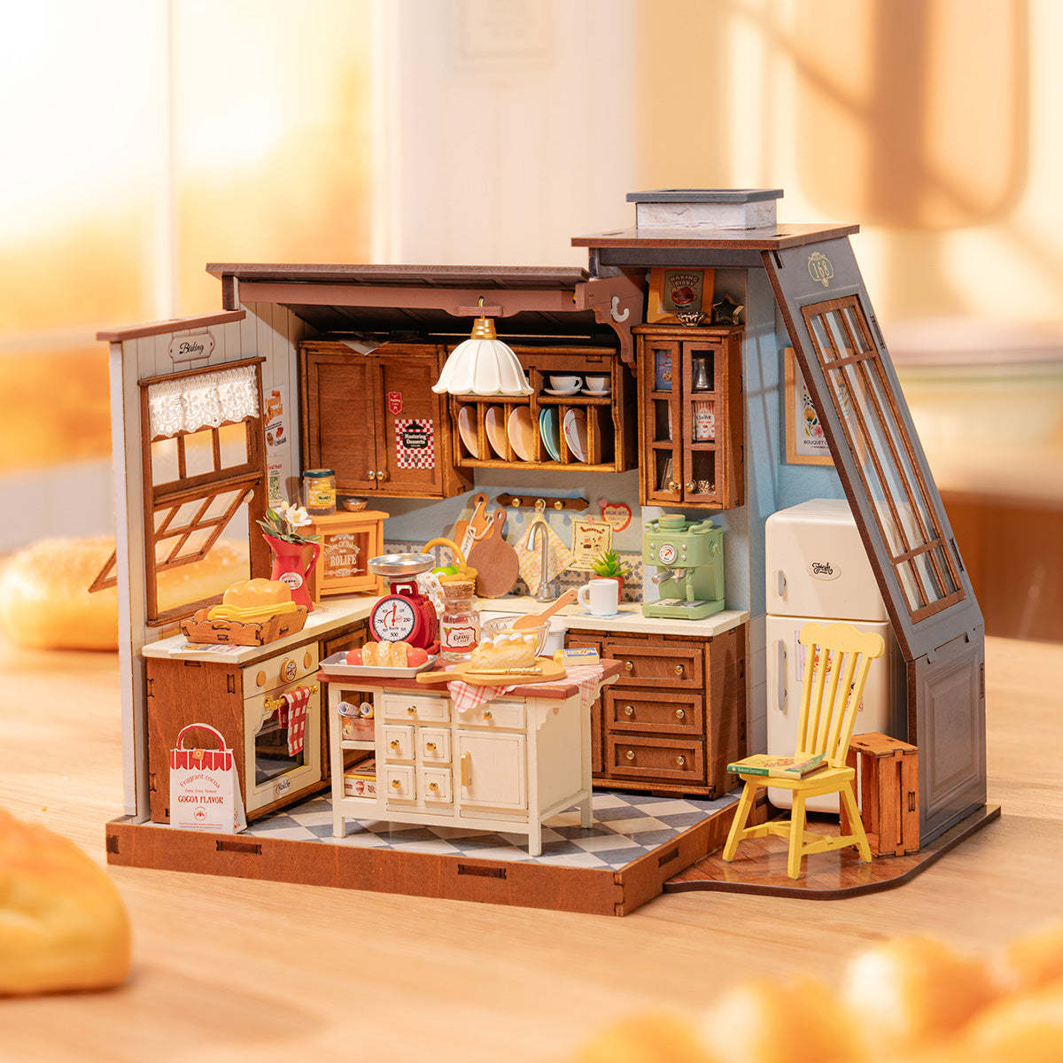 Rolife Baking Kitchen DIY miniature house kit