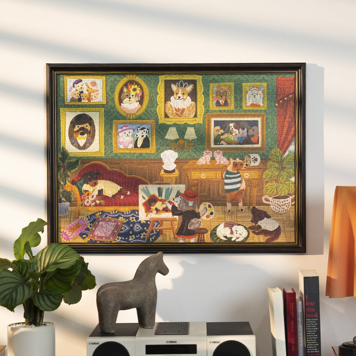 Rolife Doggie Art Gallery 1000 Piece Jigsaw Puzzle PT008