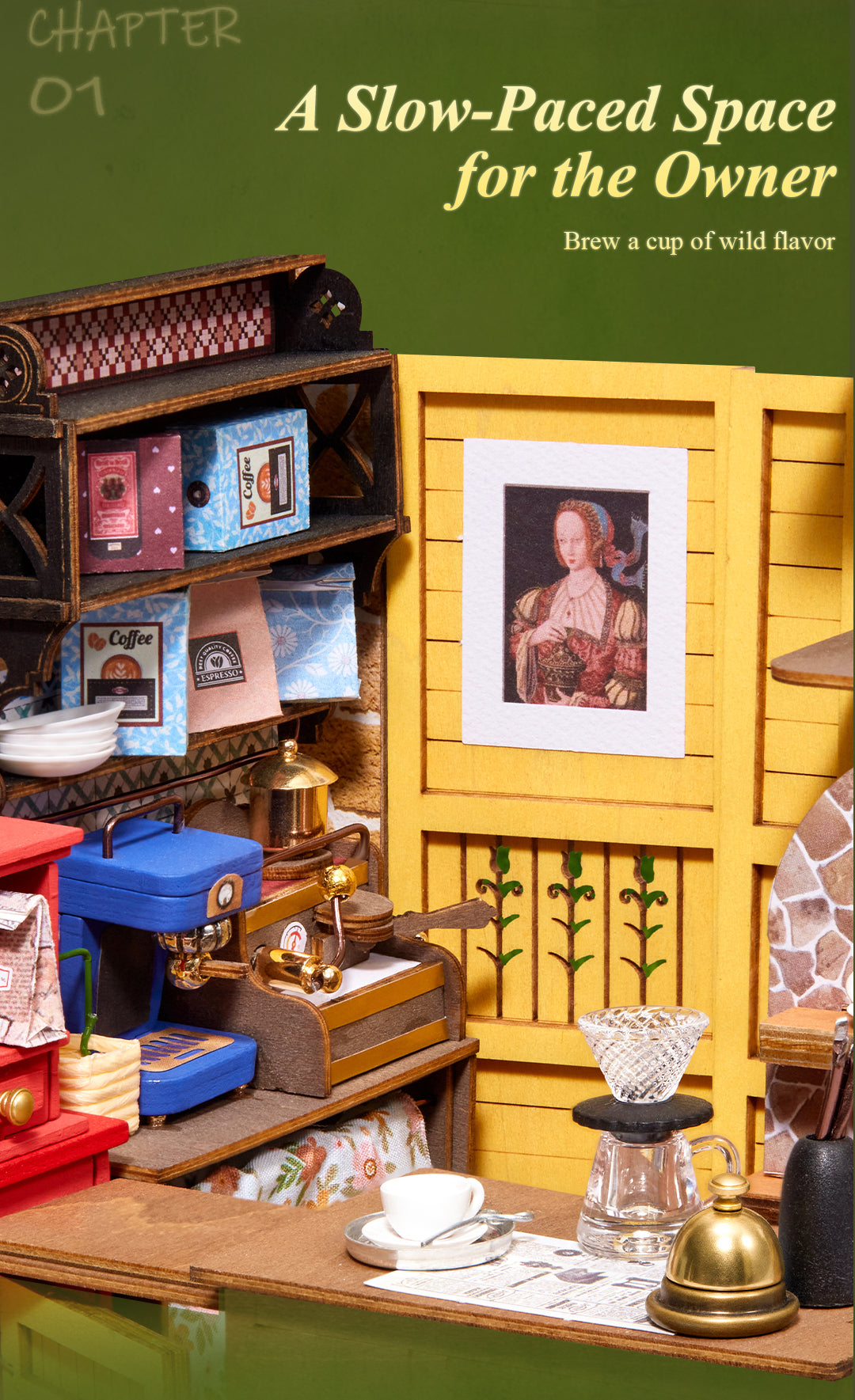 Leafree Café detail image showing A Gift Worth Sharing: Invite a creative friend to discover the café’s tiny world.