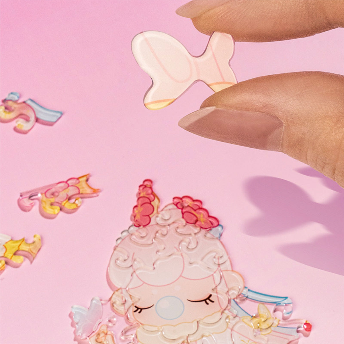 Rolife Acrylic Puzzle Night Light - Butterfly Lingering  PTY001