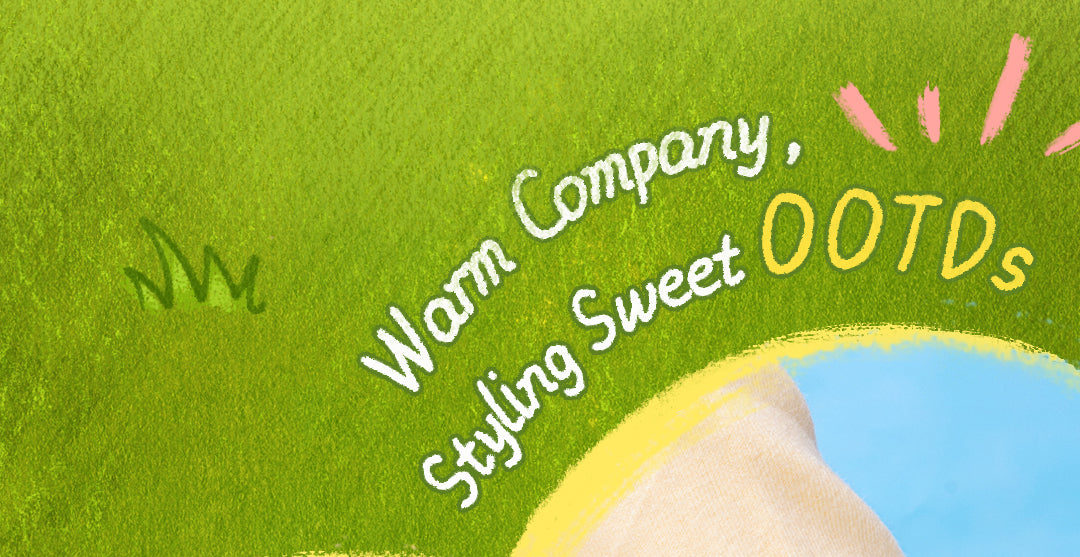 Rolife Nanci Spring Bear MN003 warm company feature text on green background.