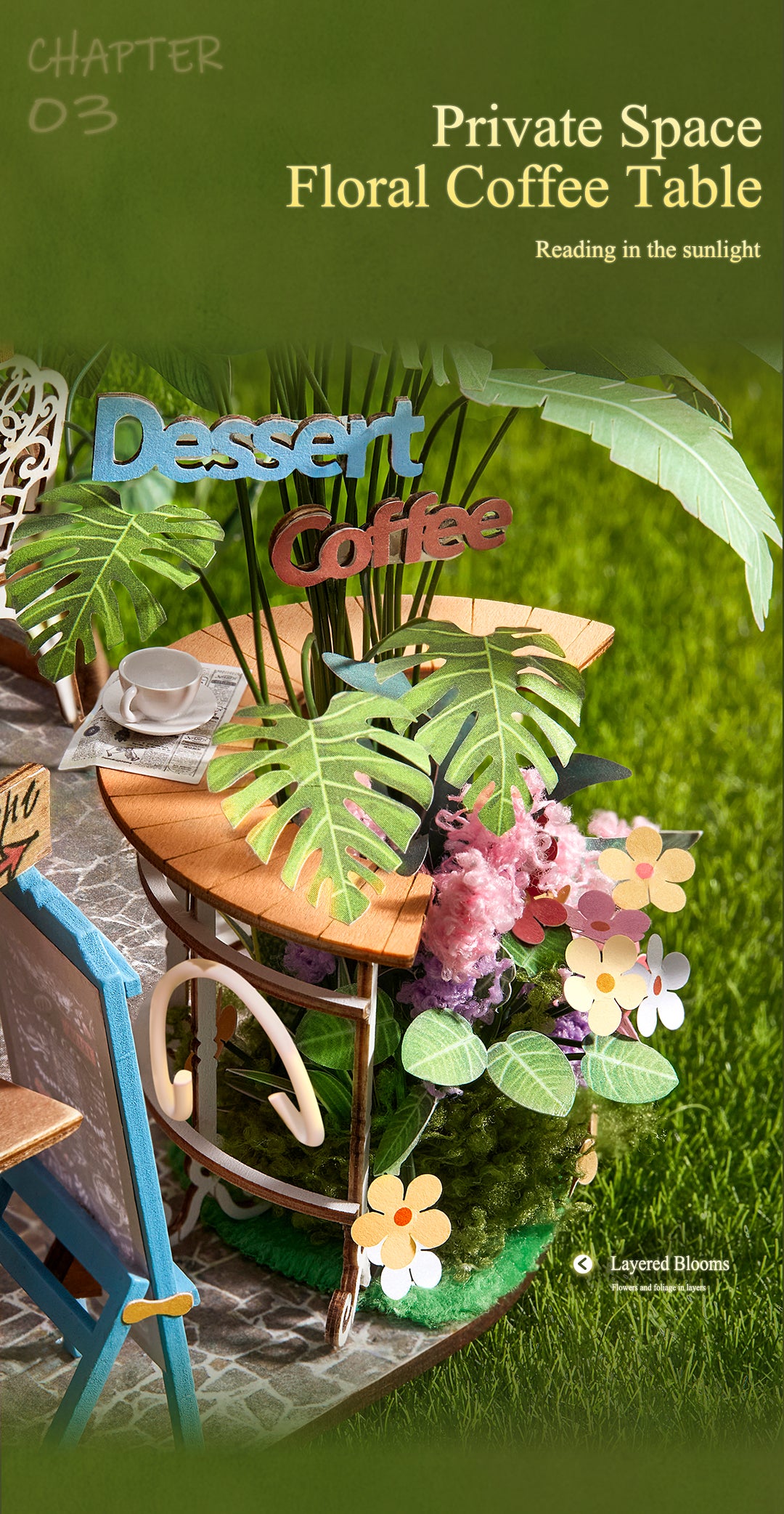 Leafree Café decorative accessory detail