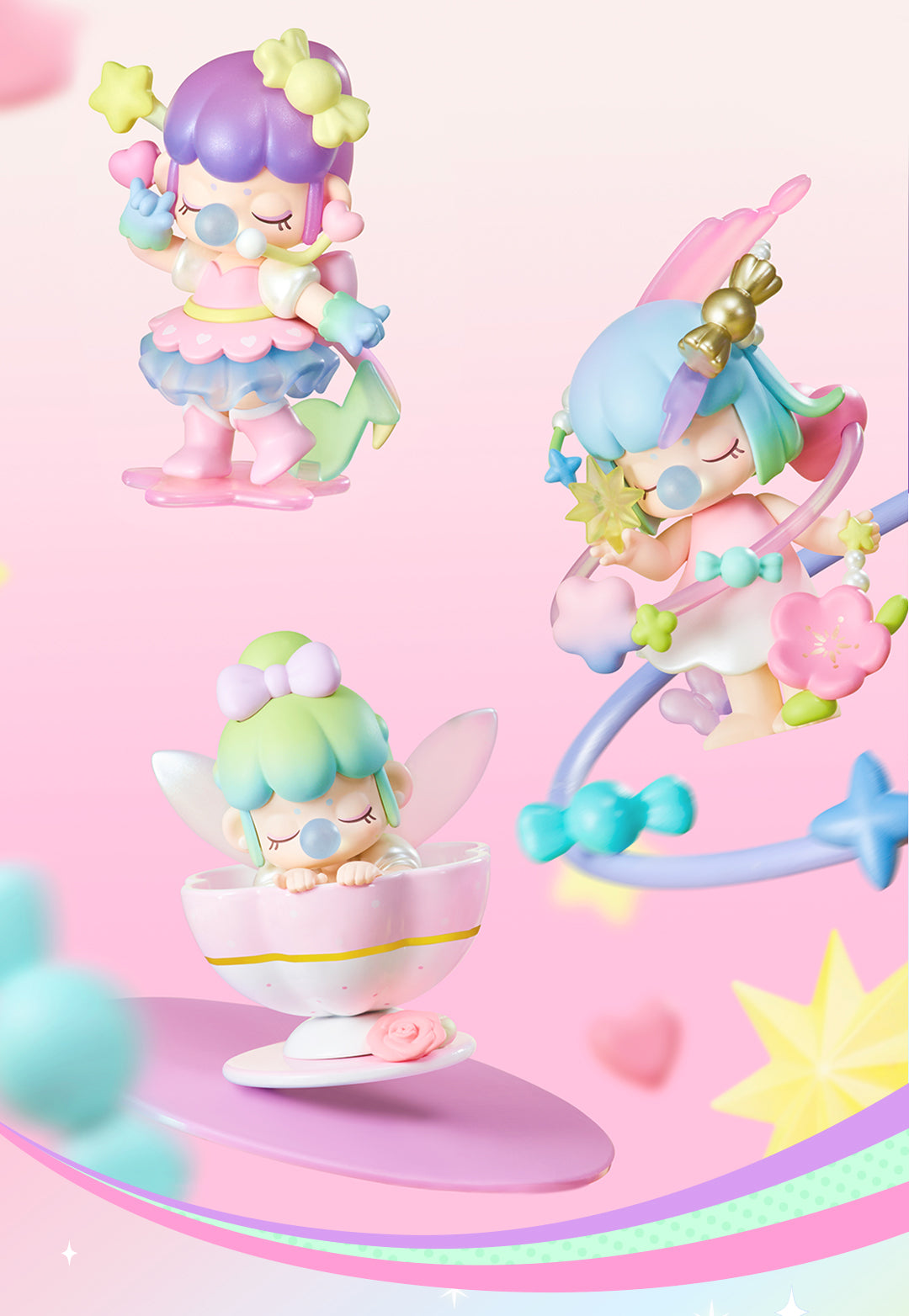 Rolife Nanci's Sweet Time Surprise Dolls | 12 Figures + 1 Secret