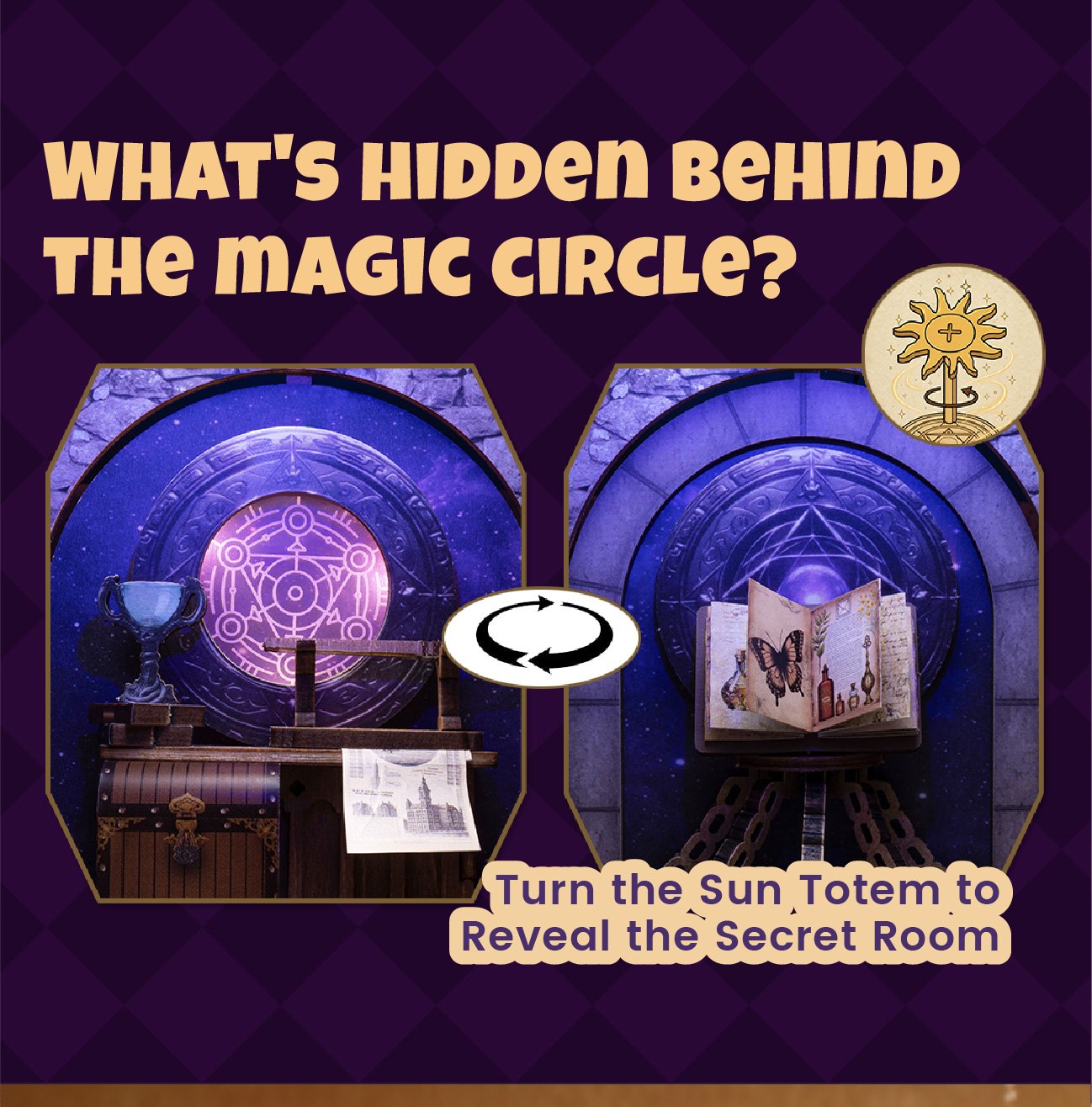 Whisper Magic Shop gift-ready package and completed model display