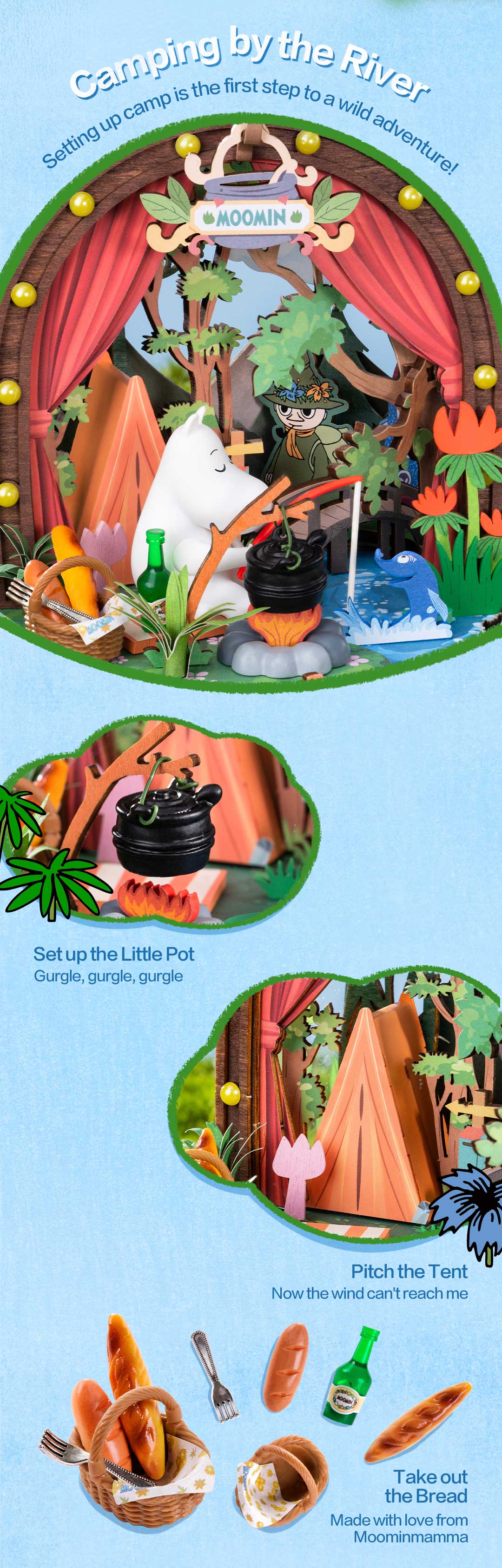Happy Life in Moominvalley Series product detail image