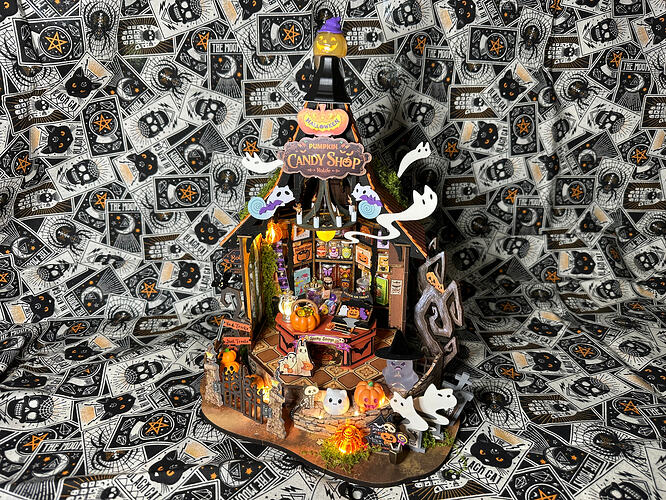 Rolife Community maker Coastrguy1’s Haunted Candy House DG186 completada
