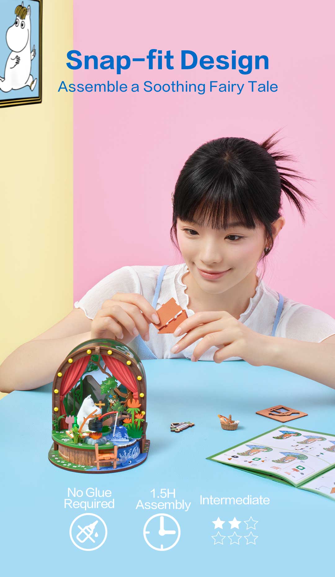 Happy Life in Moominvalley Series product detail image