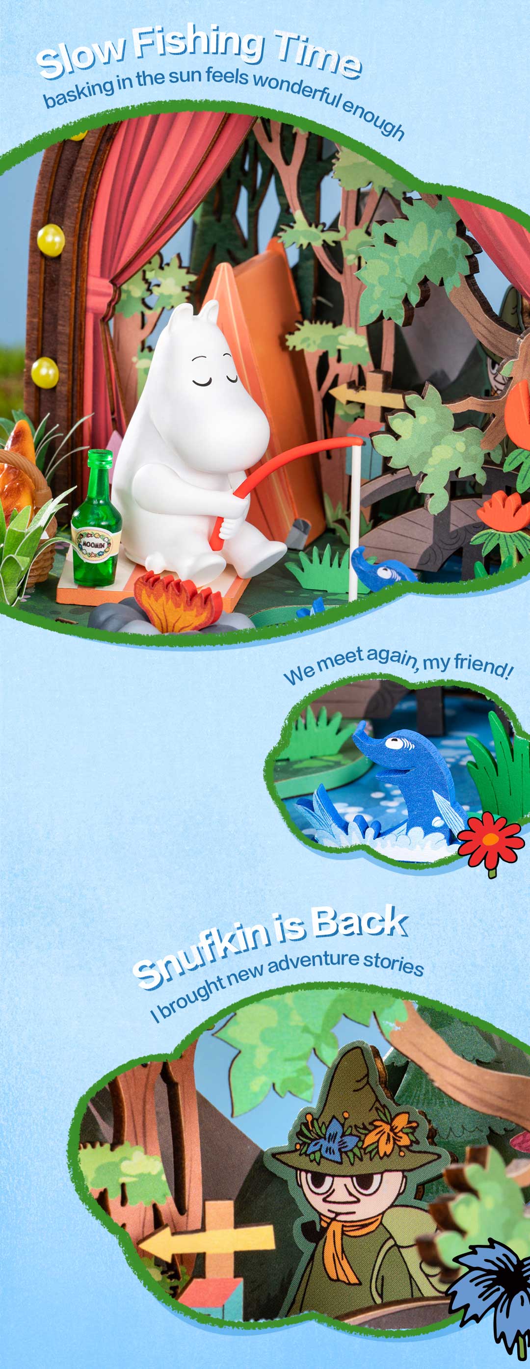 Happy Life in Moominvalley Series product detail image