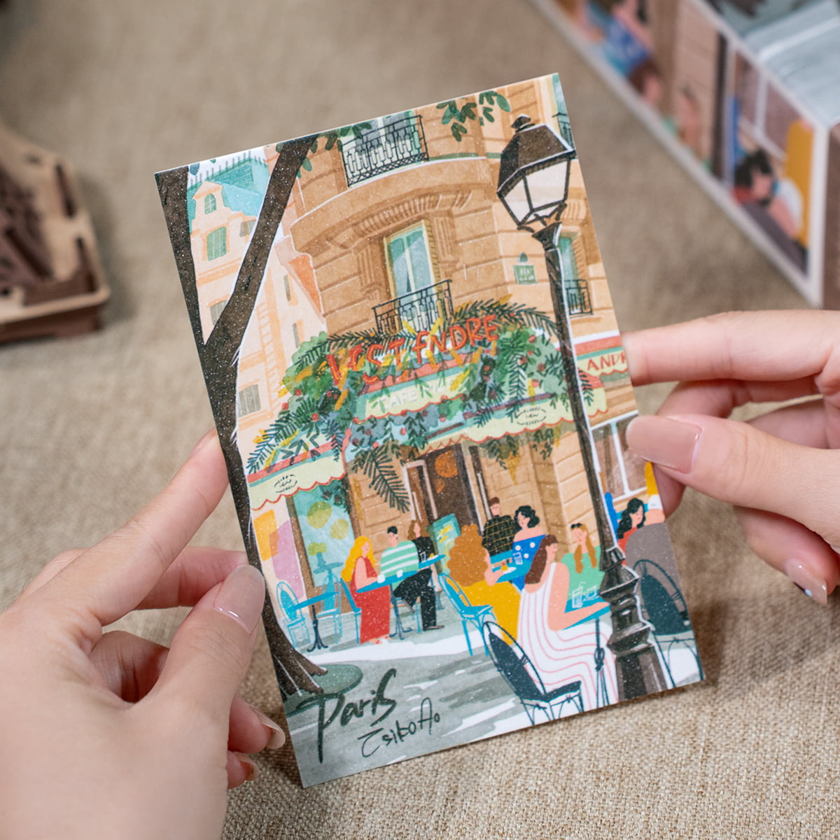 Rolife 1000 Piece Jigsaw Puzzle - Leisure in Paris PT004