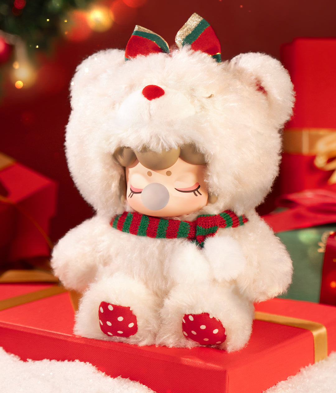 けいち【新品未開封】nene様 メモパッド Christmas Bear Rolife Christmas Bear Plush Pendant MN002 | Christmas Plush Gift