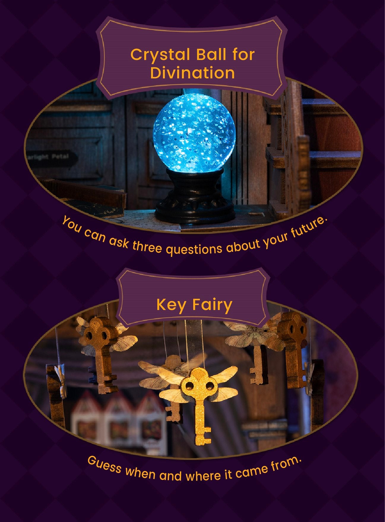 Whisper Magic Shop included accessories and tiny props overview