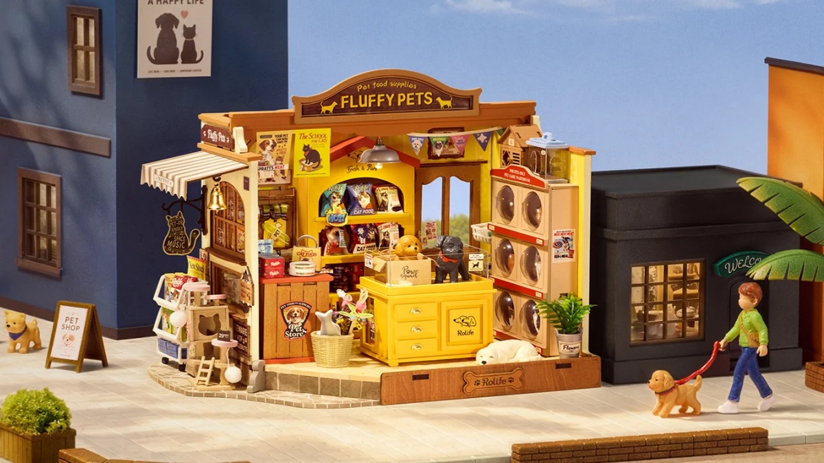 A Tiny Pet Shop Full of Big Love Meet Rolife Fluffy Friends Store