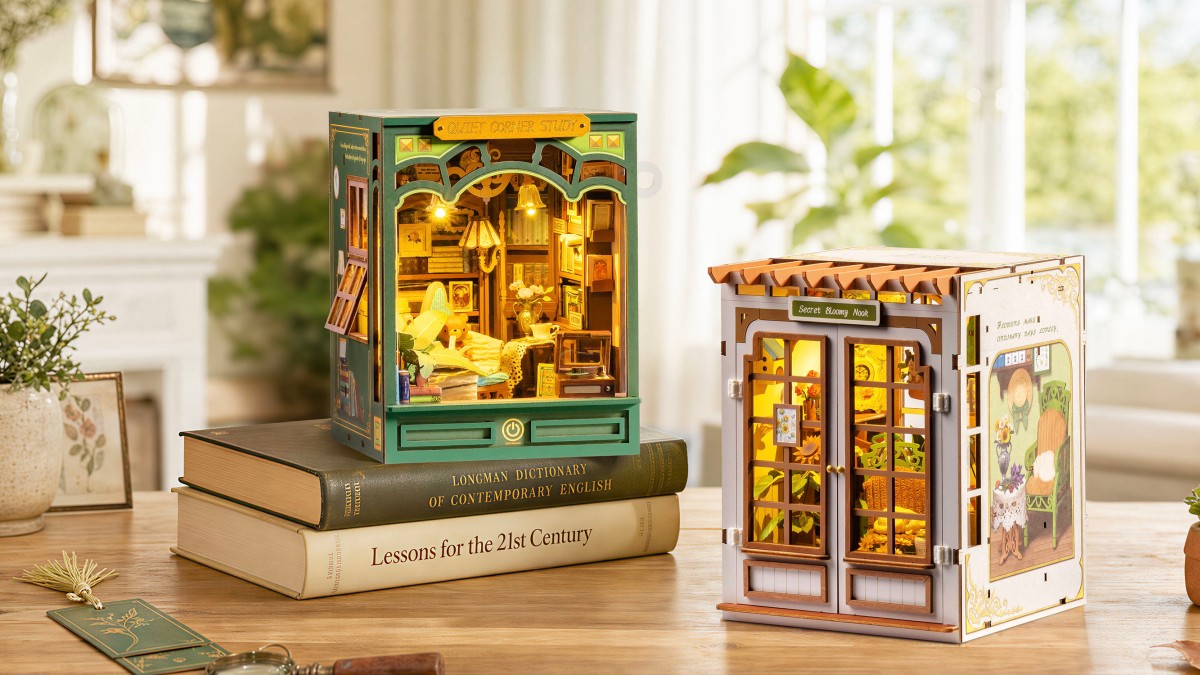 Ari・D・Norman アリ・ディ・ノーマン　ピルケース　BOOK型 Best Book Nooks With Dust Covers in 2026 (+ Display Box Solutions)