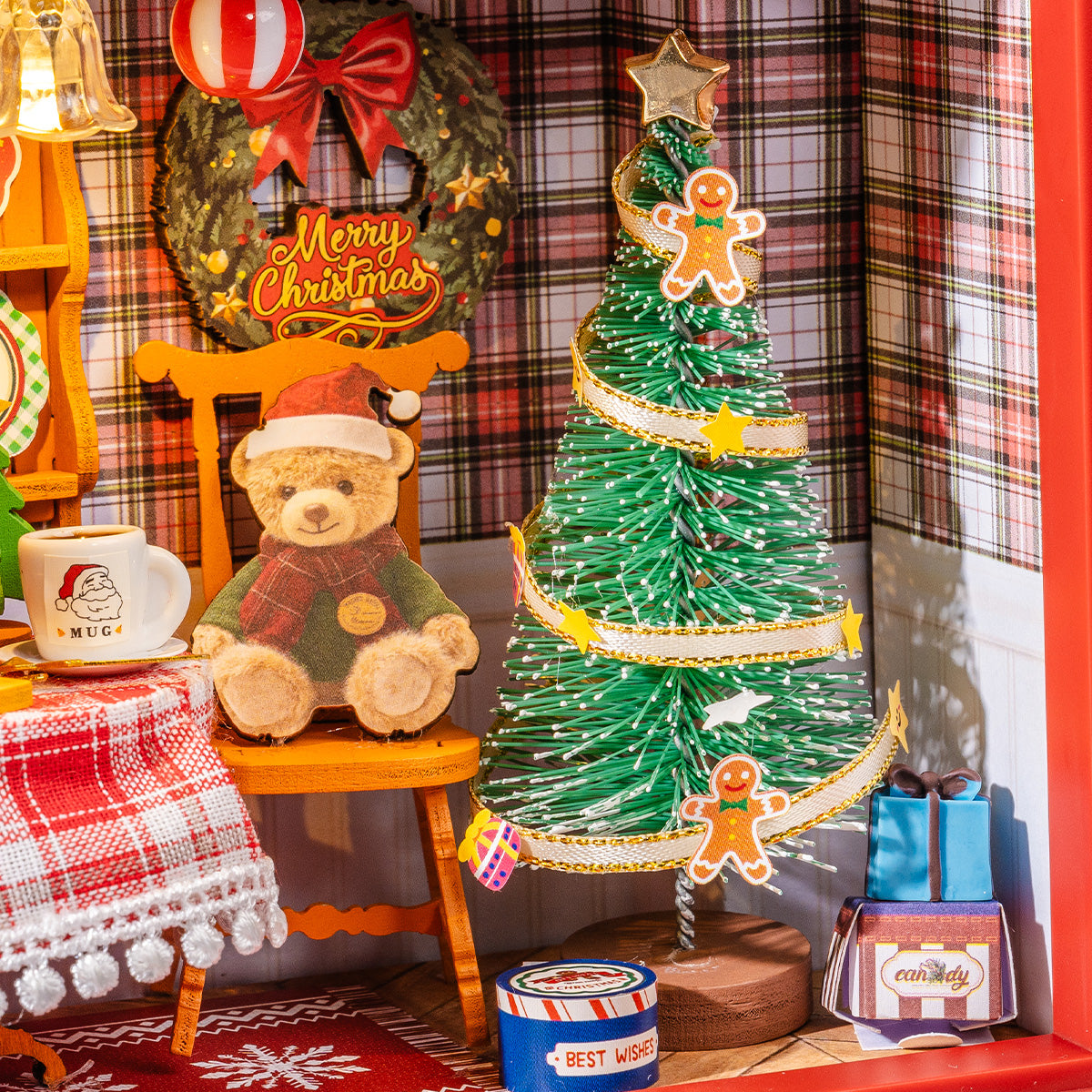 Rolife 3D Wooden Puzzle - Christmas Eve Party  DP005